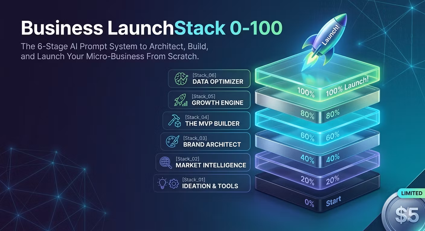 Business LaunchStack 0-100 prompt