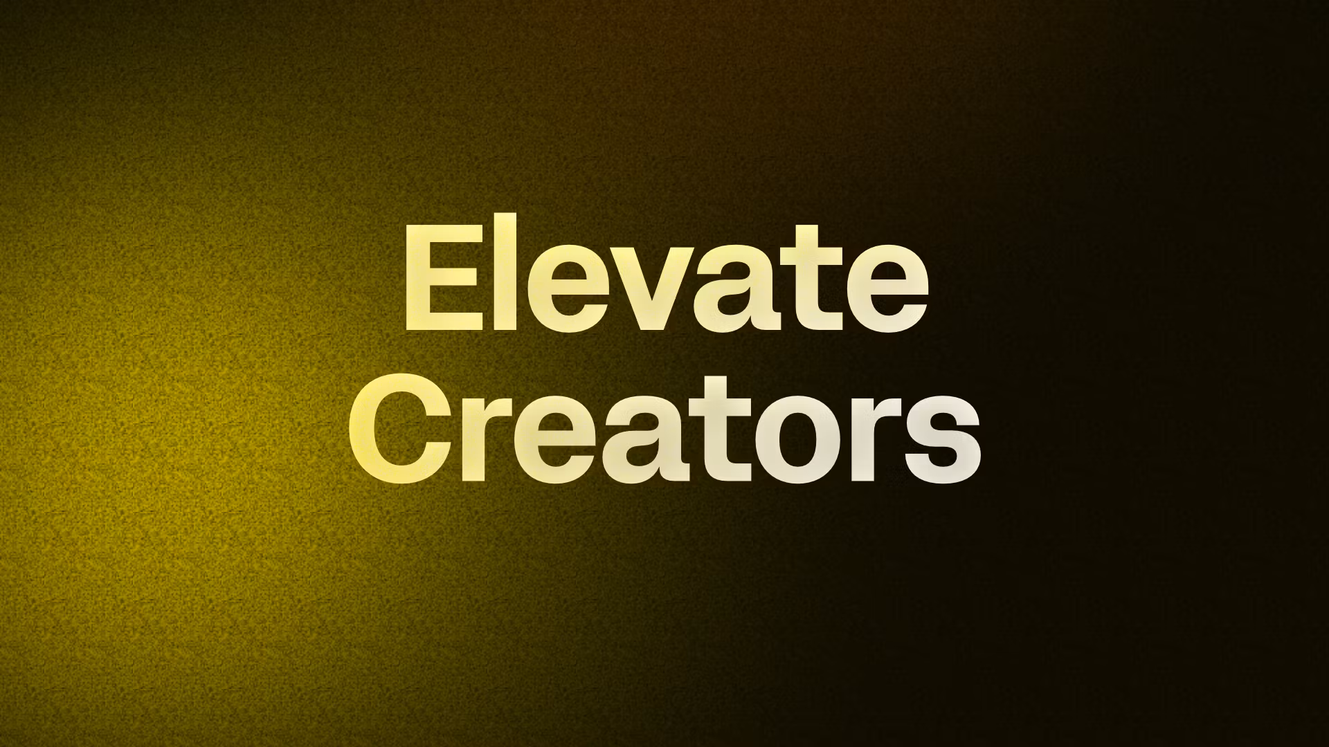 Elevate Creators