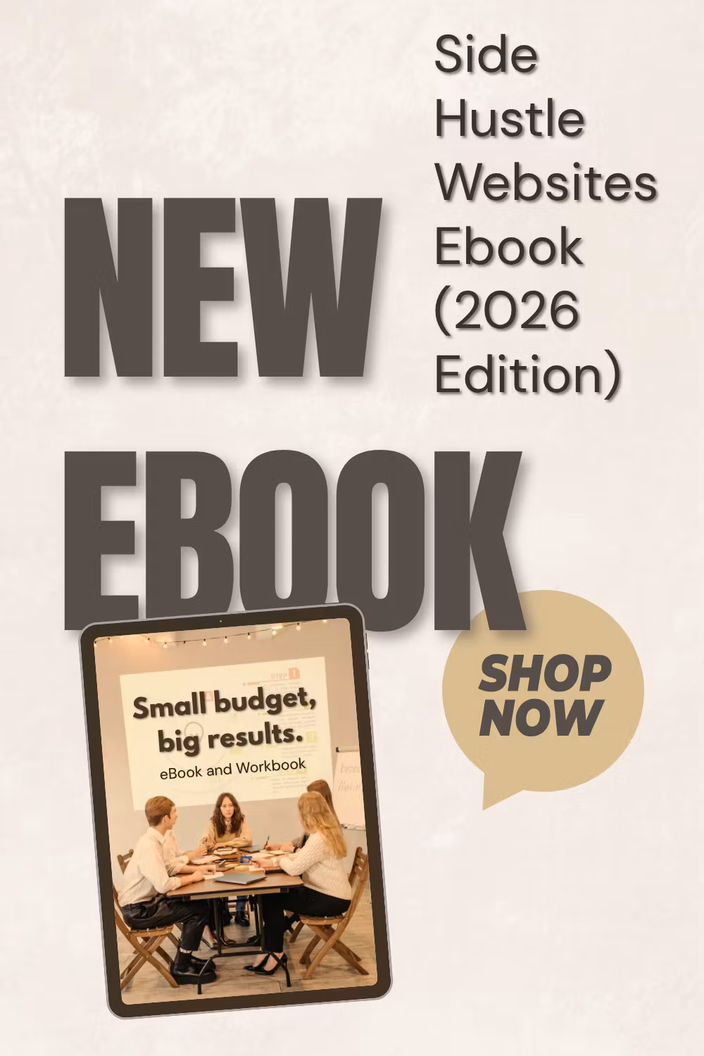 Side Hustle Websites Ebook (2026 Edition)