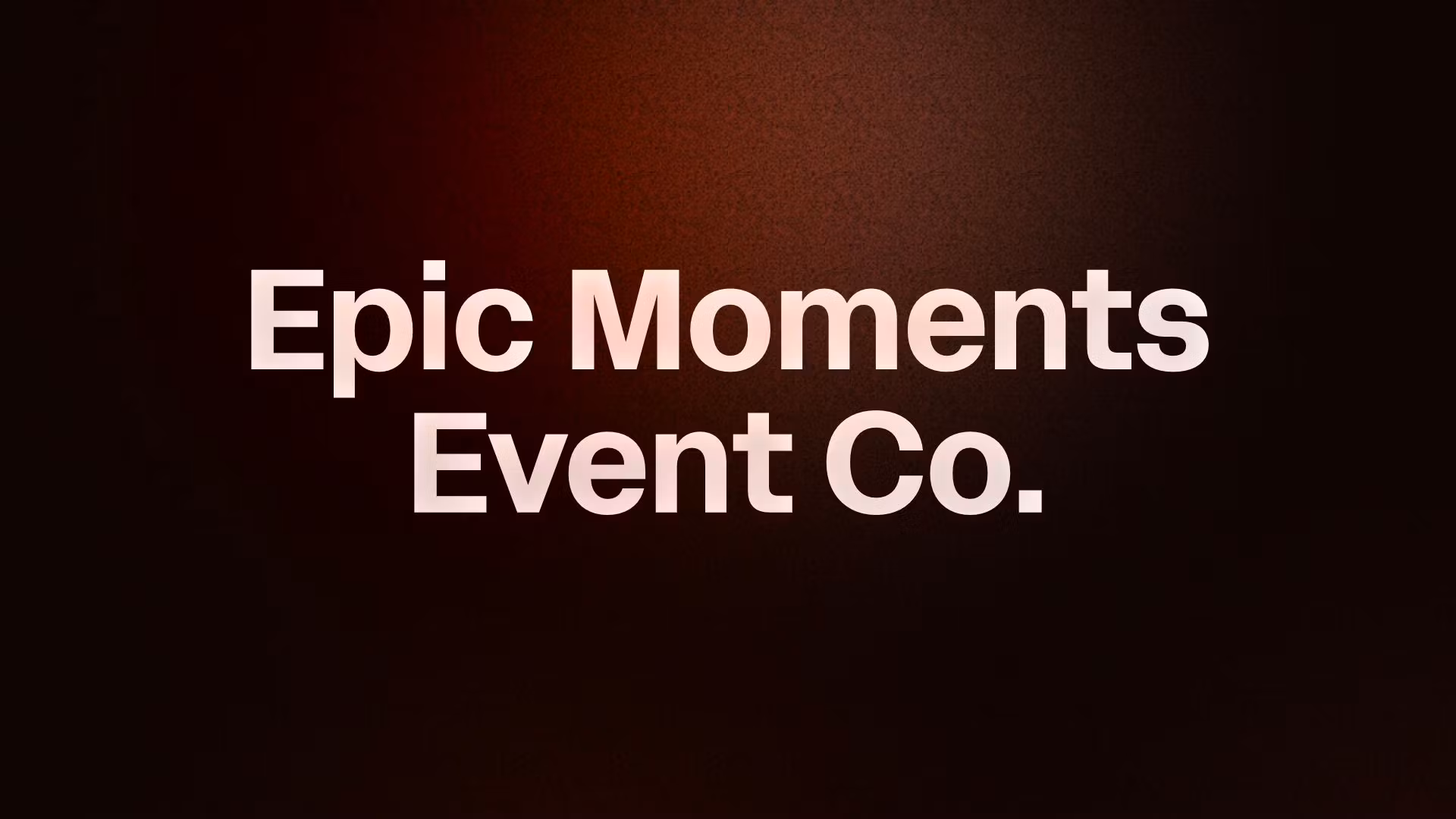 Epic Moments Event Co.