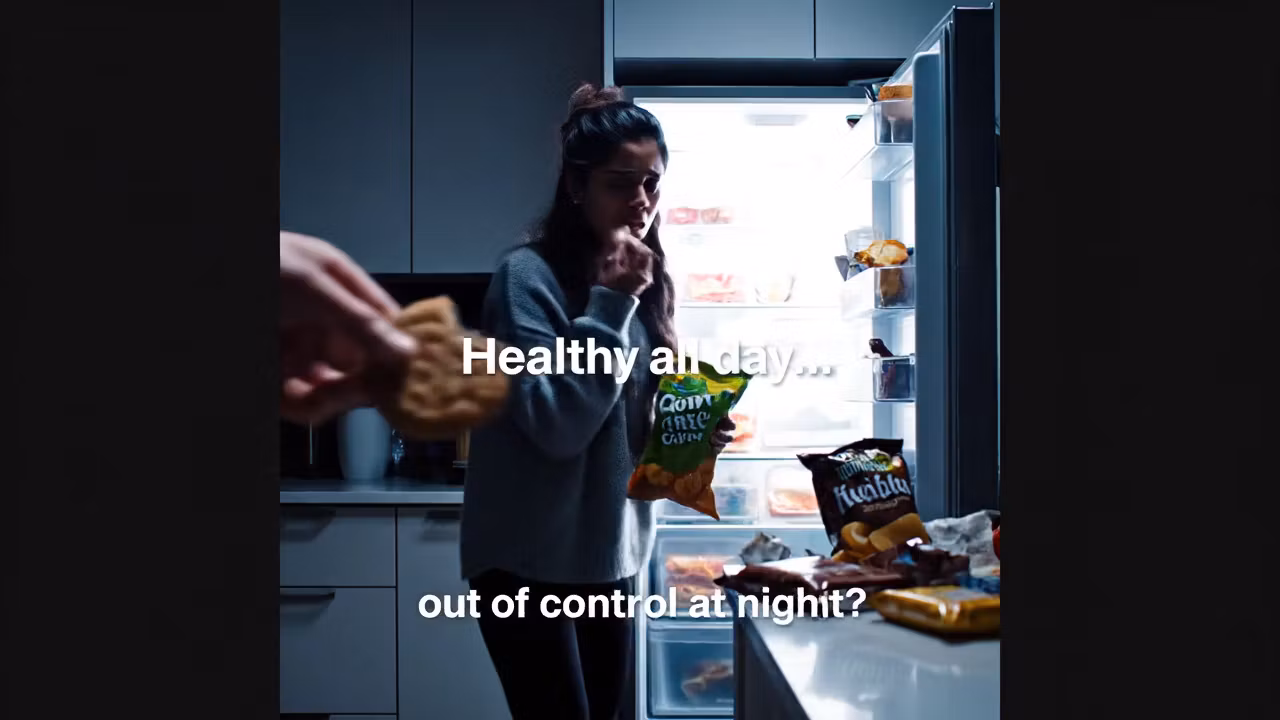 The Night time overeating shield specific audience 