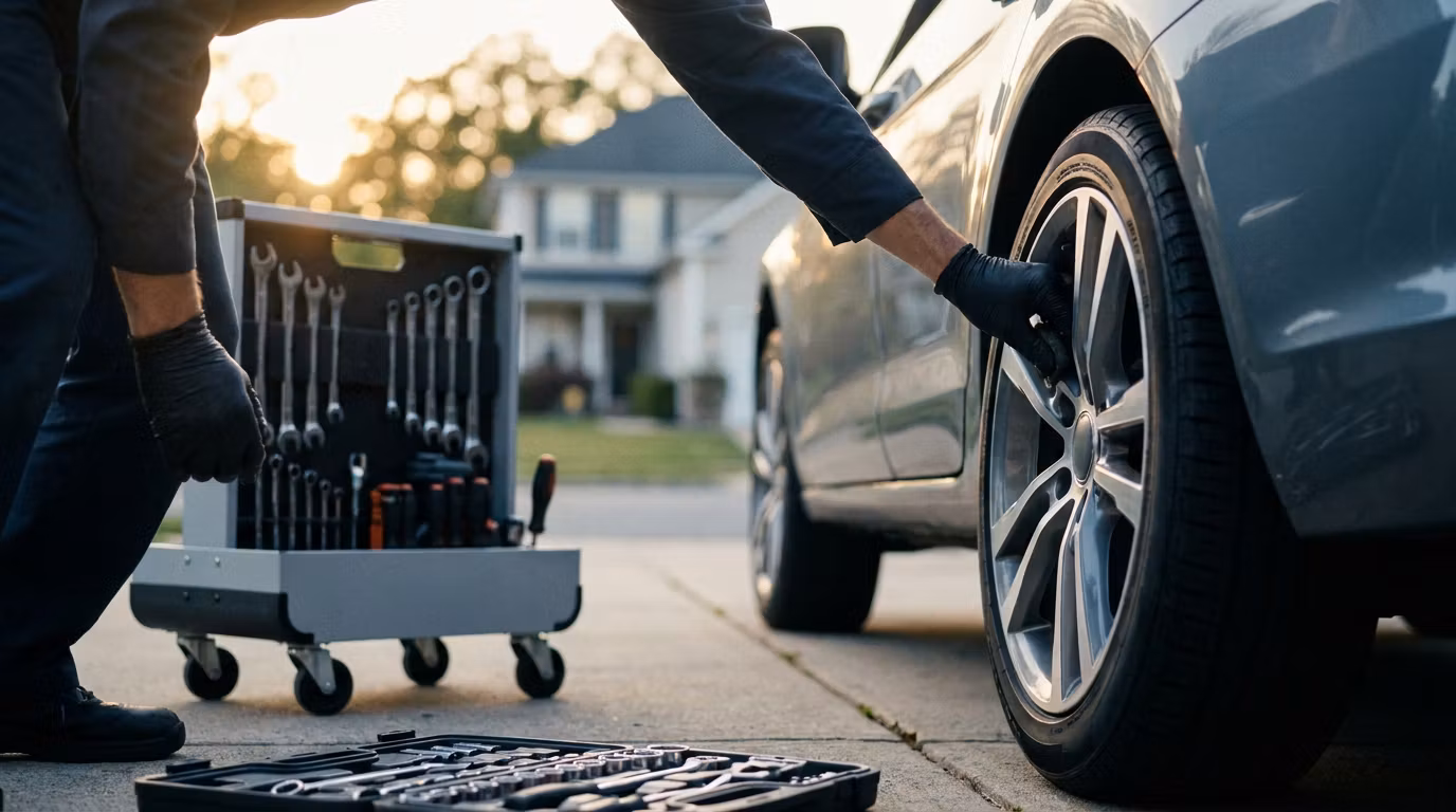 Mobile Tire Rotation