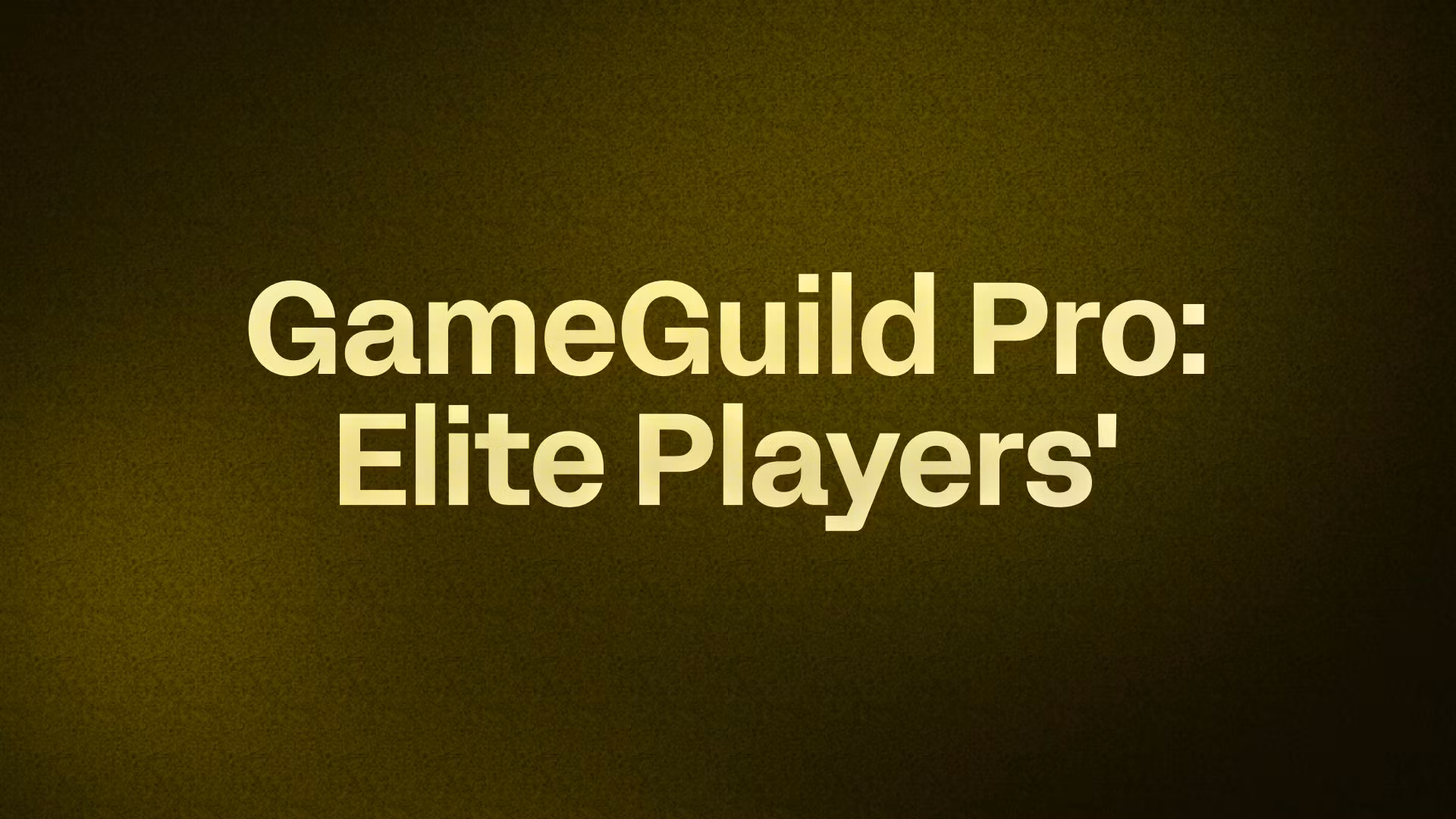 GameGuild Pro: Speedrun Lab