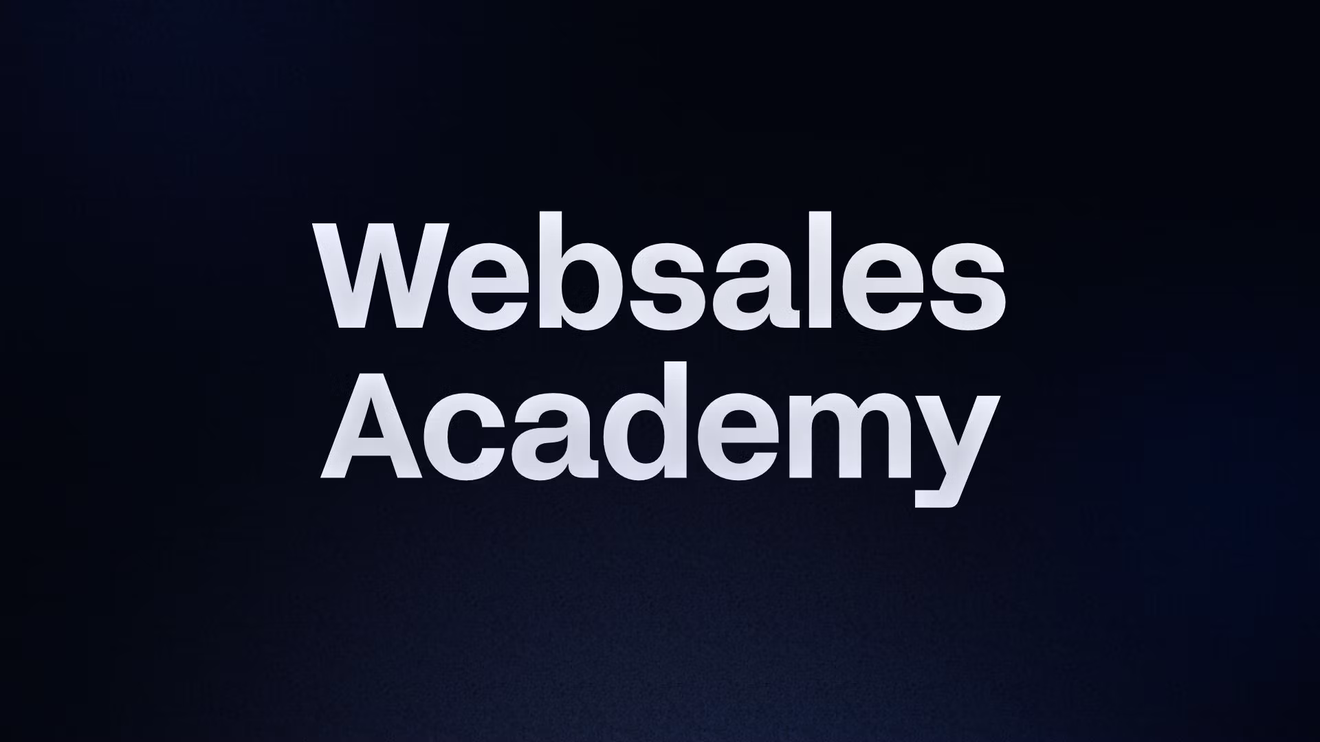 Websales Academy