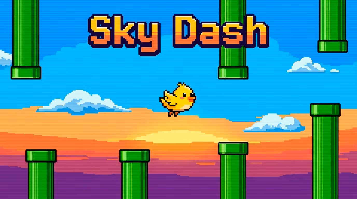 Sky Dash - Flappy Bird Game