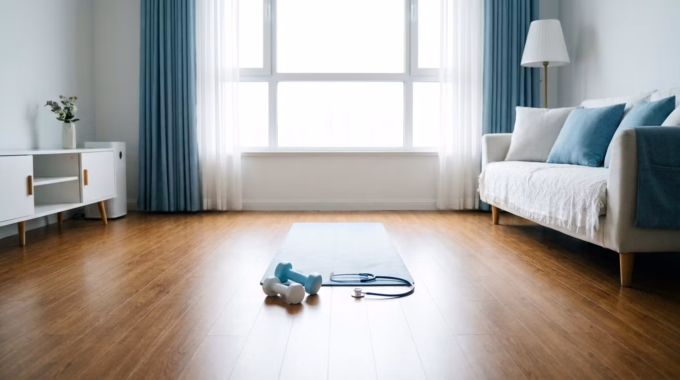 Ejercicio Seguro en Casa con Médico