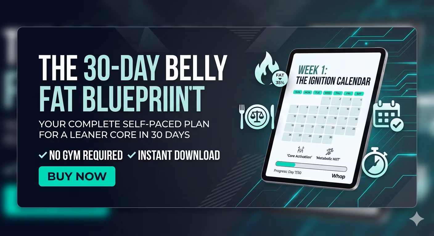 30-Day Belly Fat Blueprint: The Ultimate Lean Core Challenge