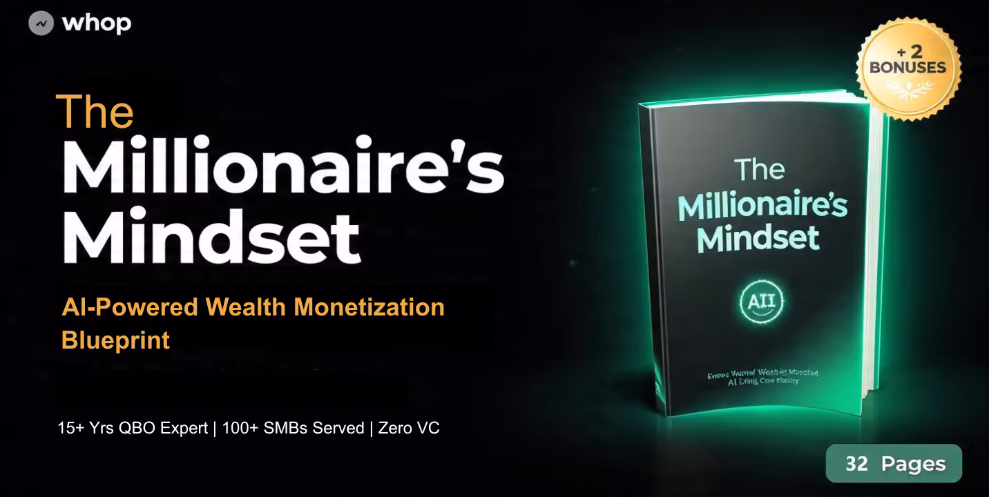 The Millionaire's Mindset: AI Asset Monetization Blueprint.