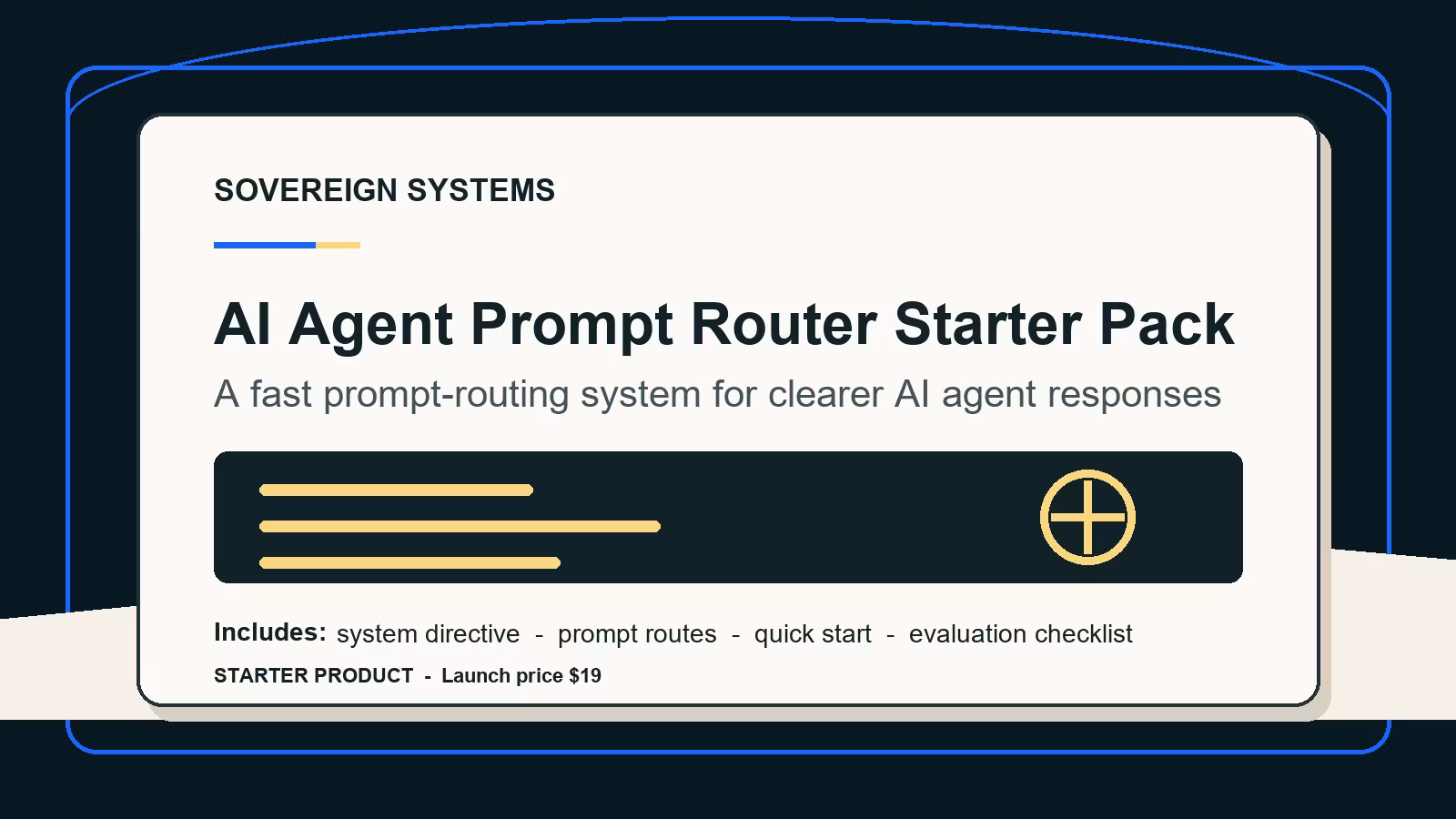AI Agent Prompt Router Starter Pack