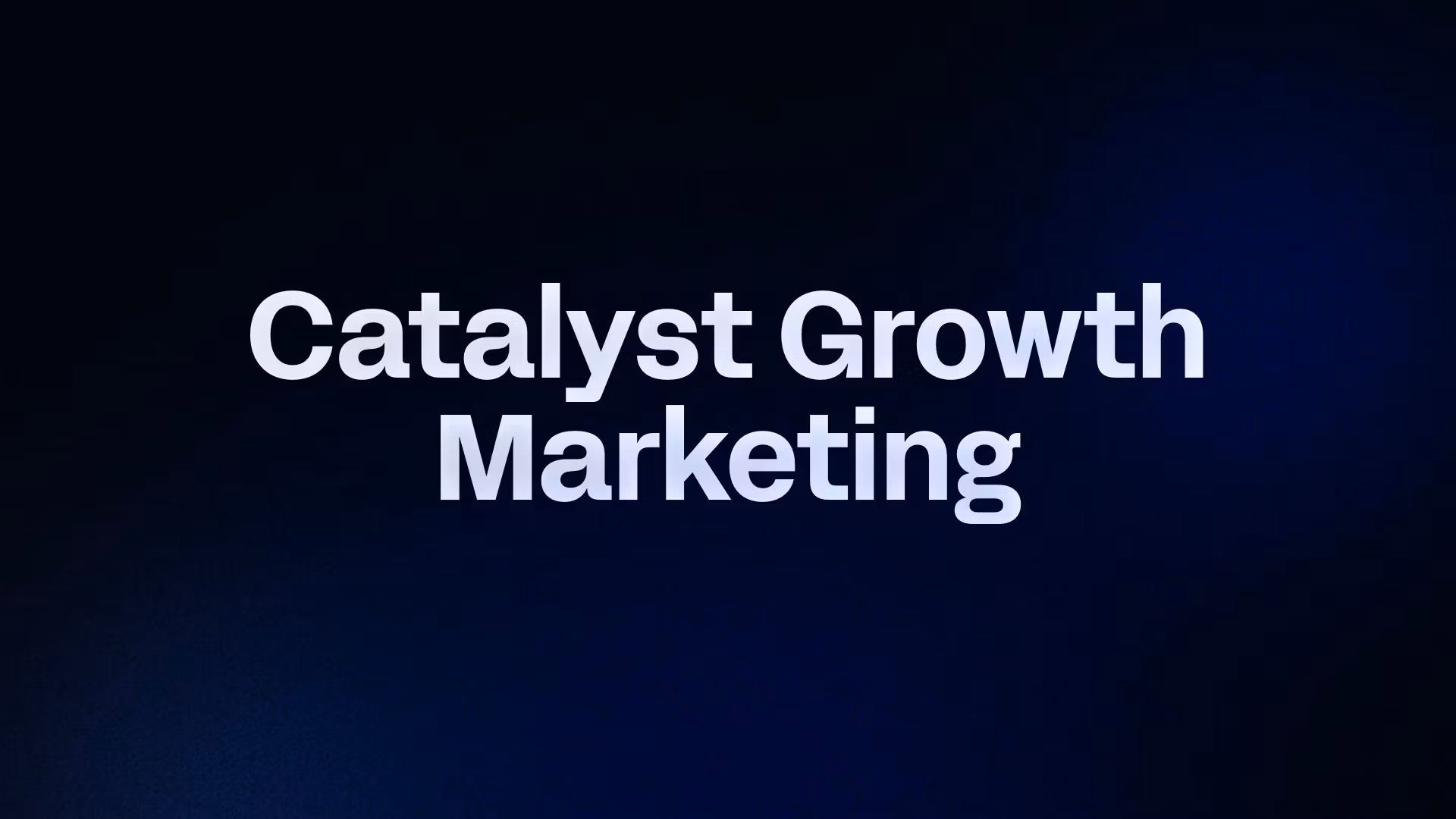 Catalyst Growth Marketing