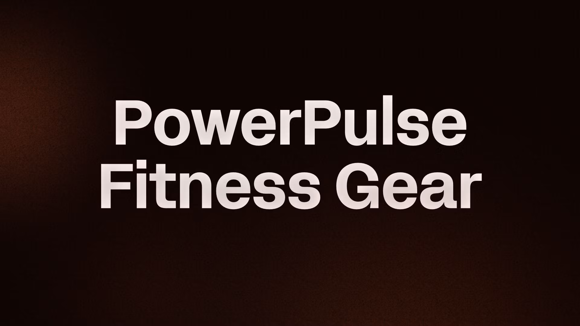 PowerPulse Fitness Gear