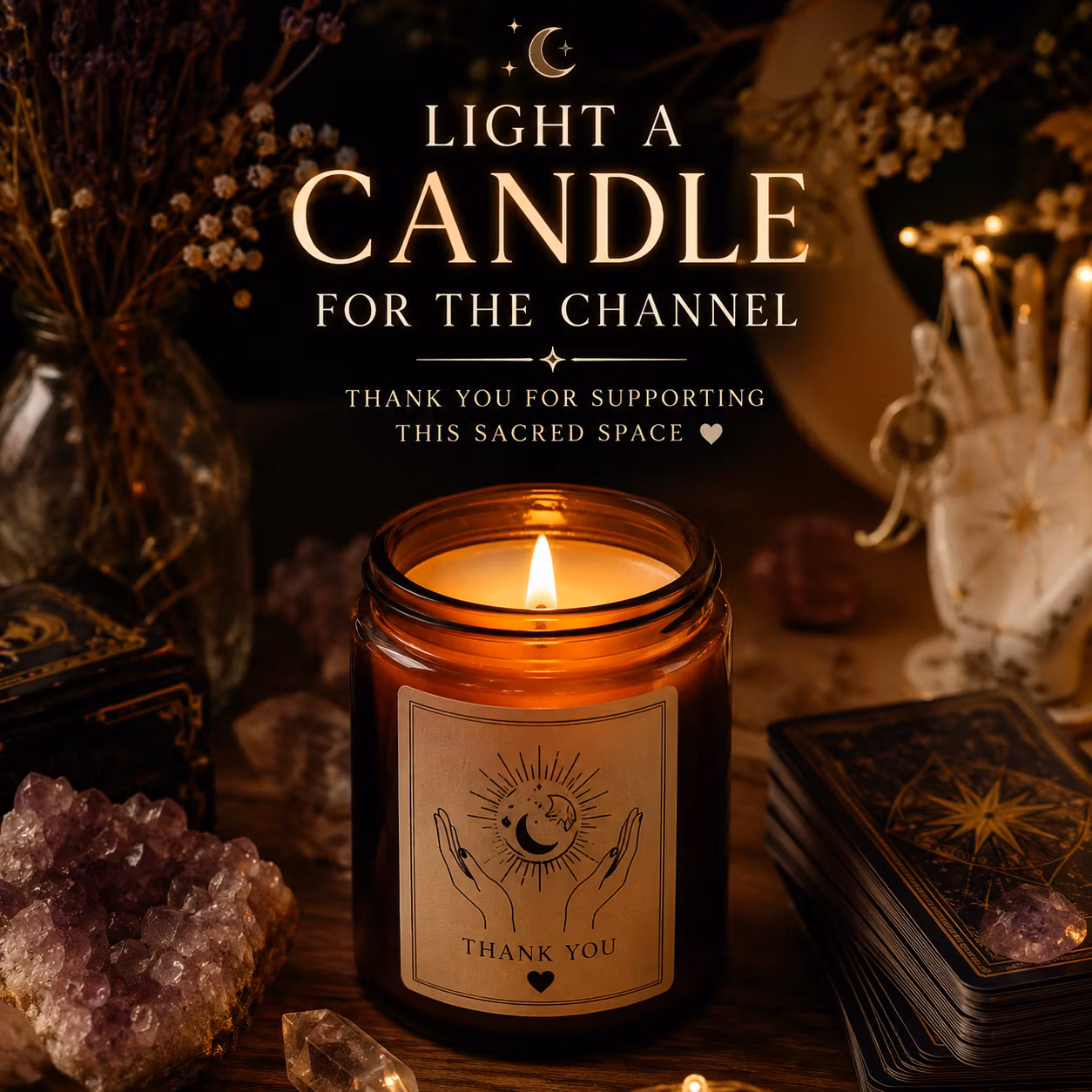 Light a Candle for the Channel 🕯️