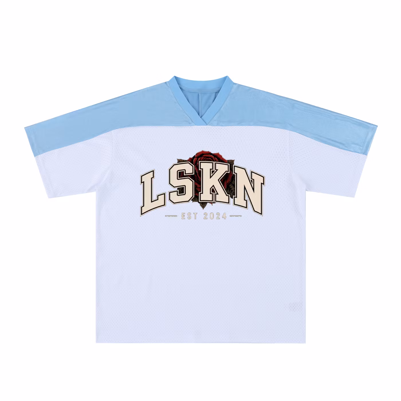 oversized LSKN V-Neck Jersey