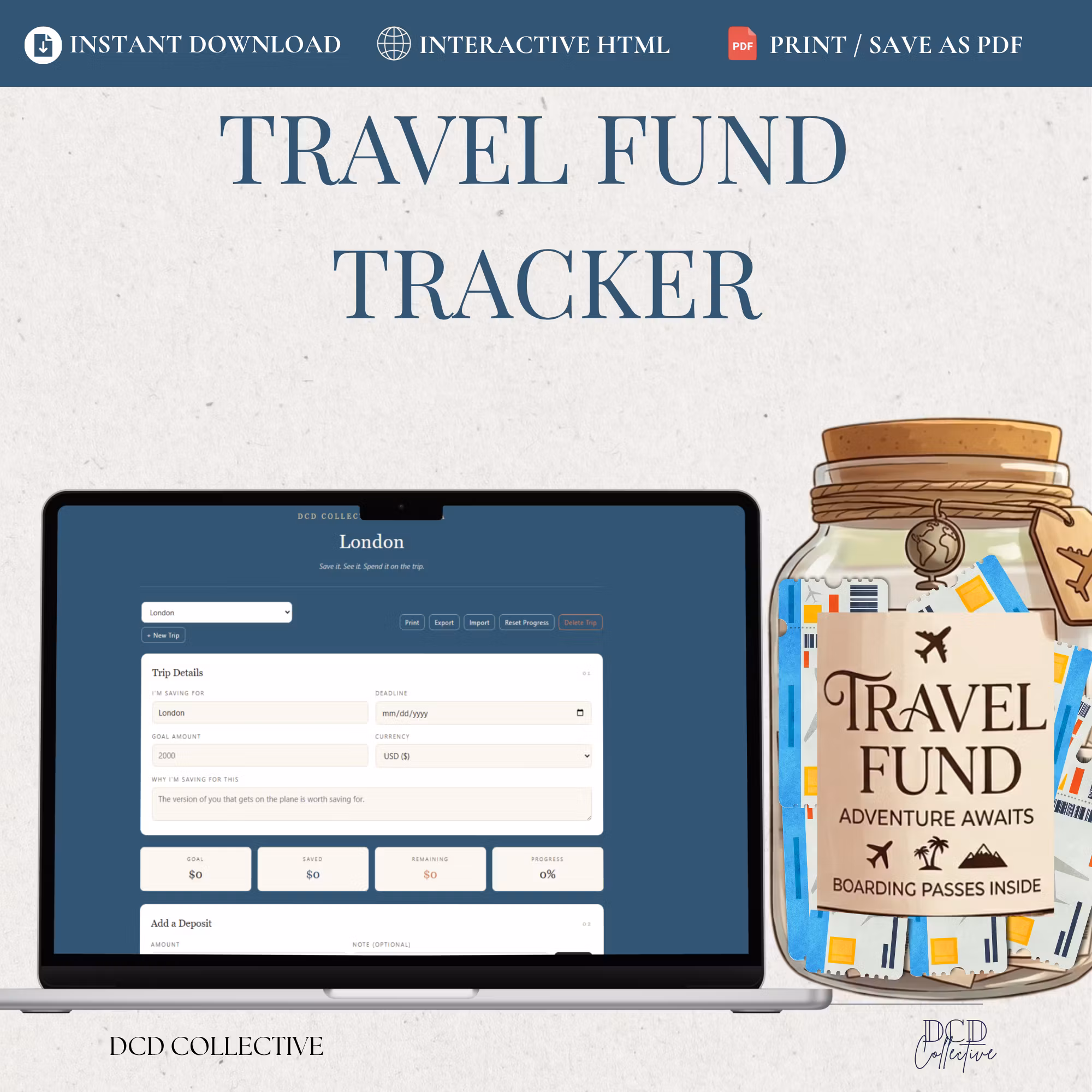 Travel Fund Tracker