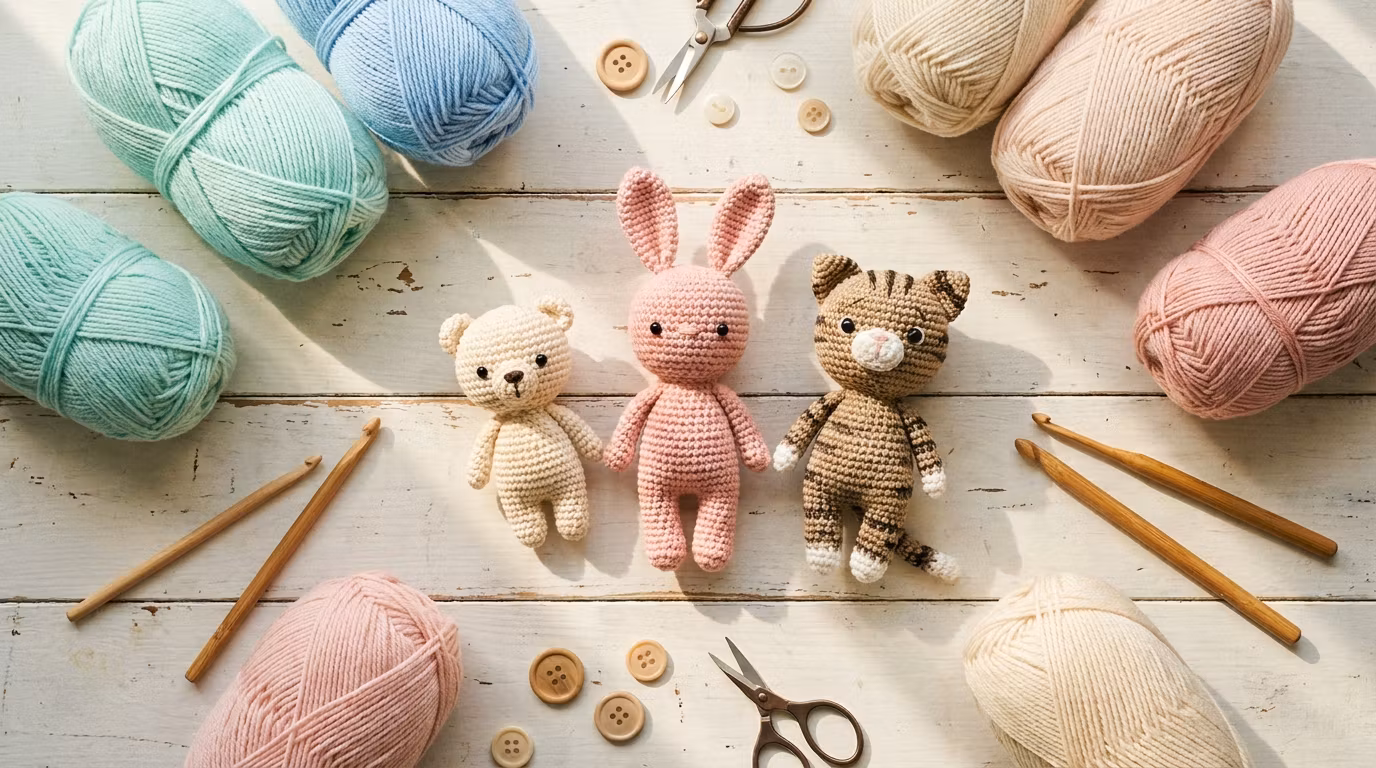 DIY Amigurumi Crochet Plushies Course