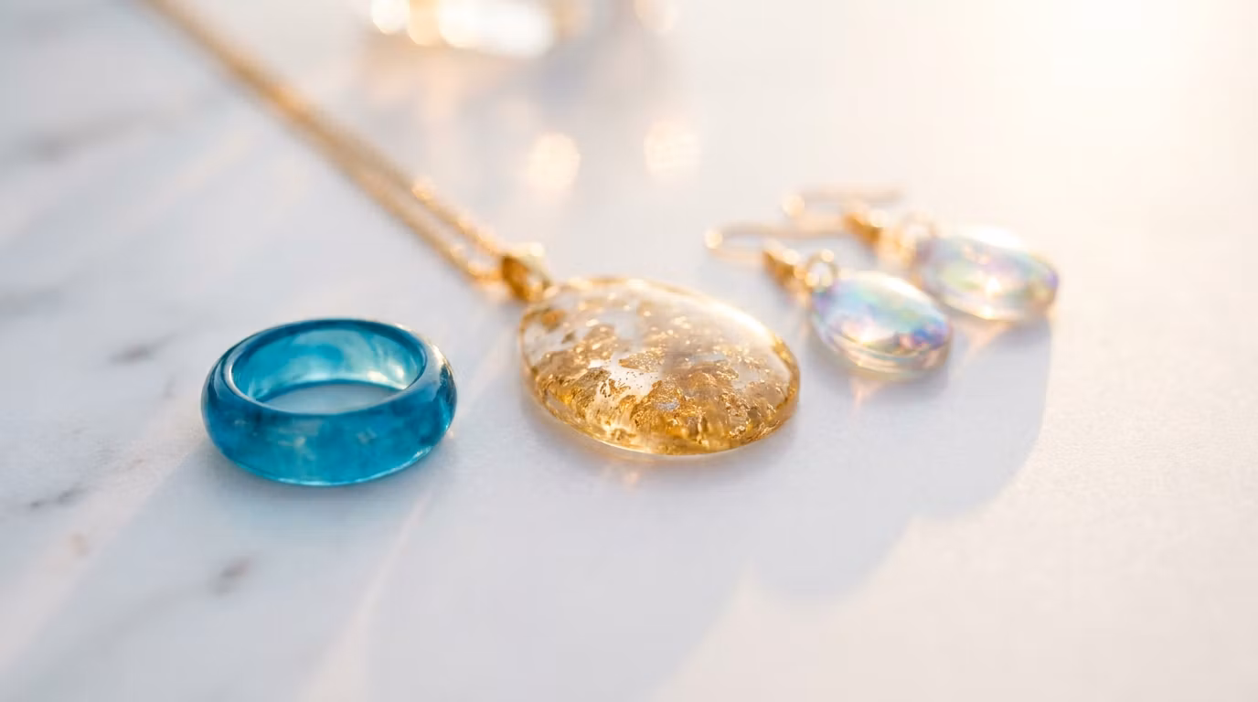 Handcrafted Resin Jewelry