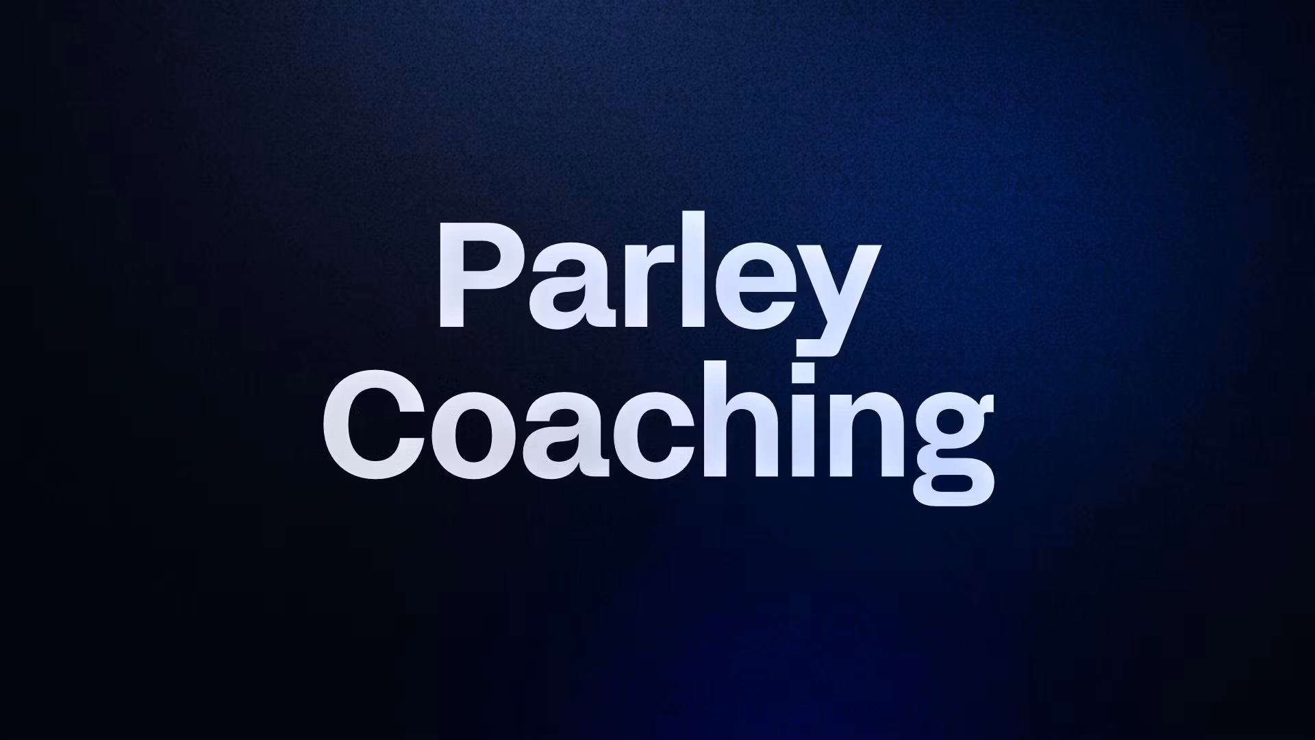 Parley Coaching