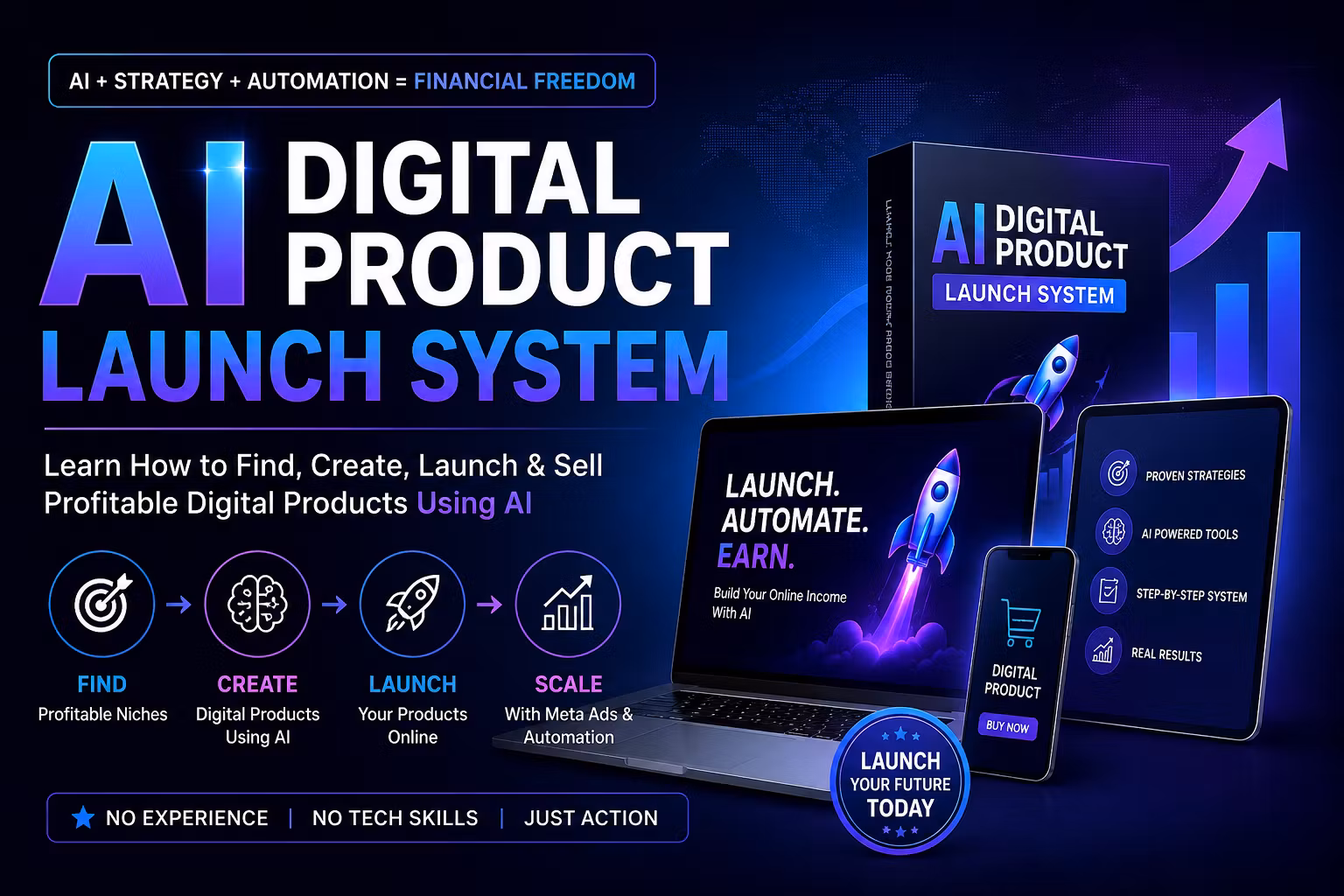 AI Digital Product Launch System