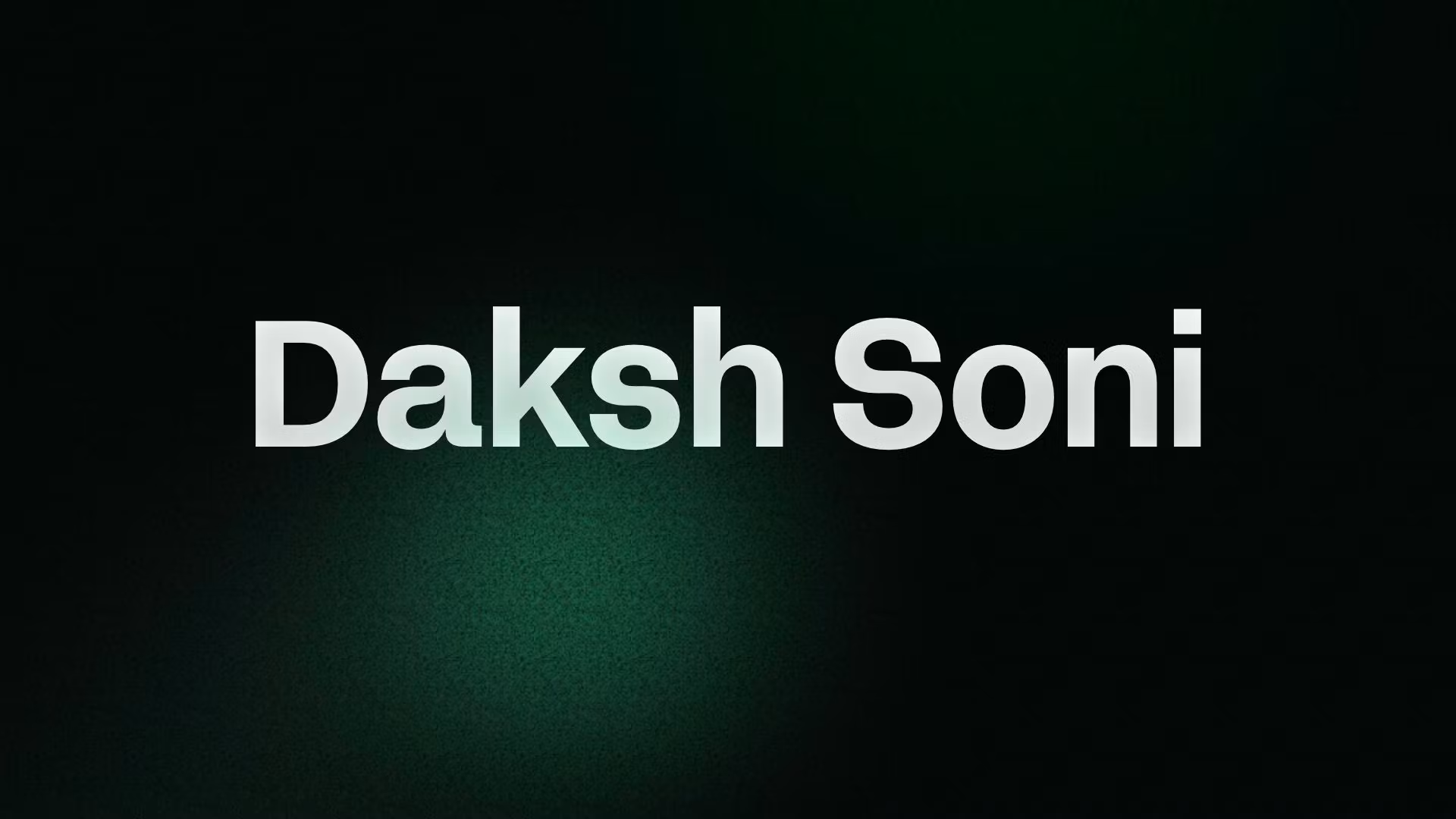 Daksh Soni