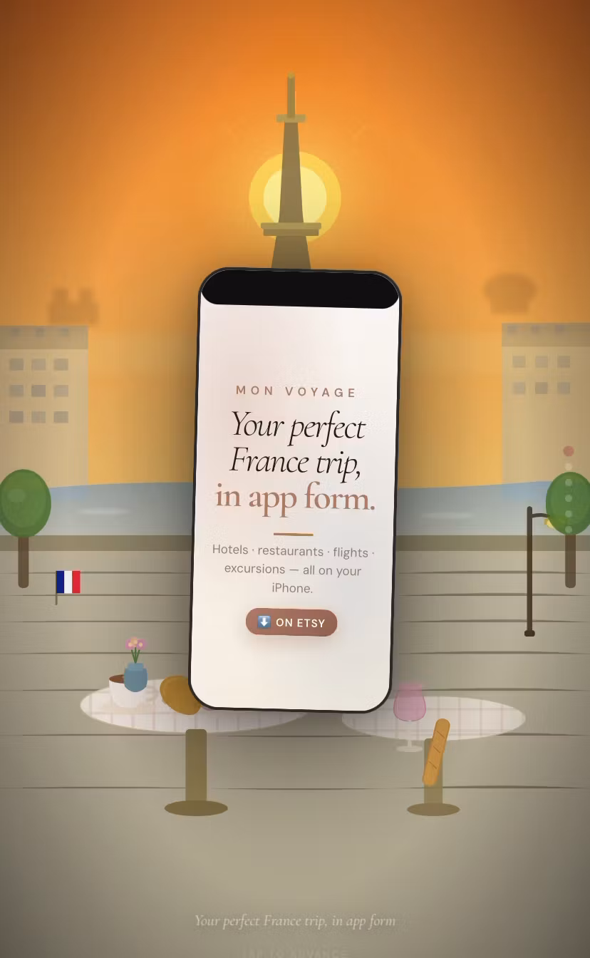 France Vacation Planner App
