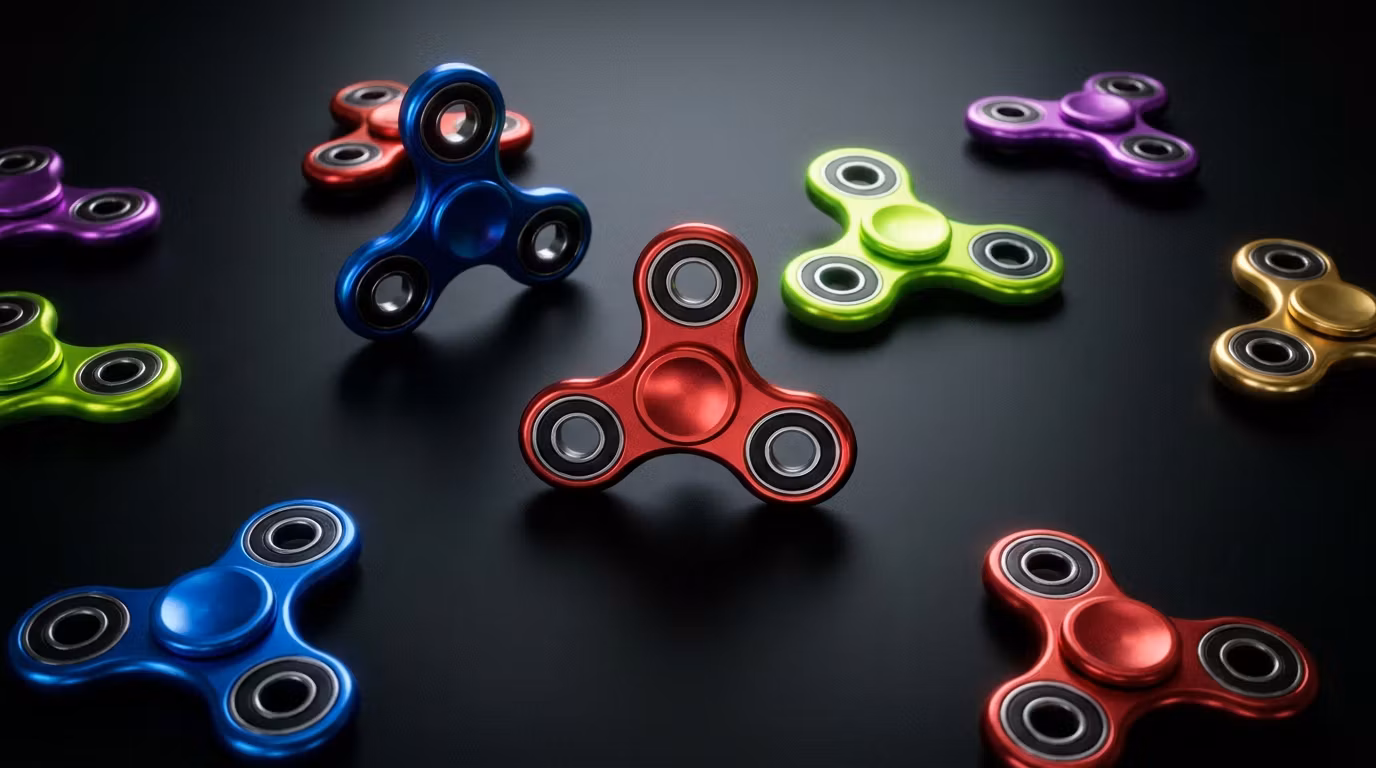 Multi-Color Fidget Spinner