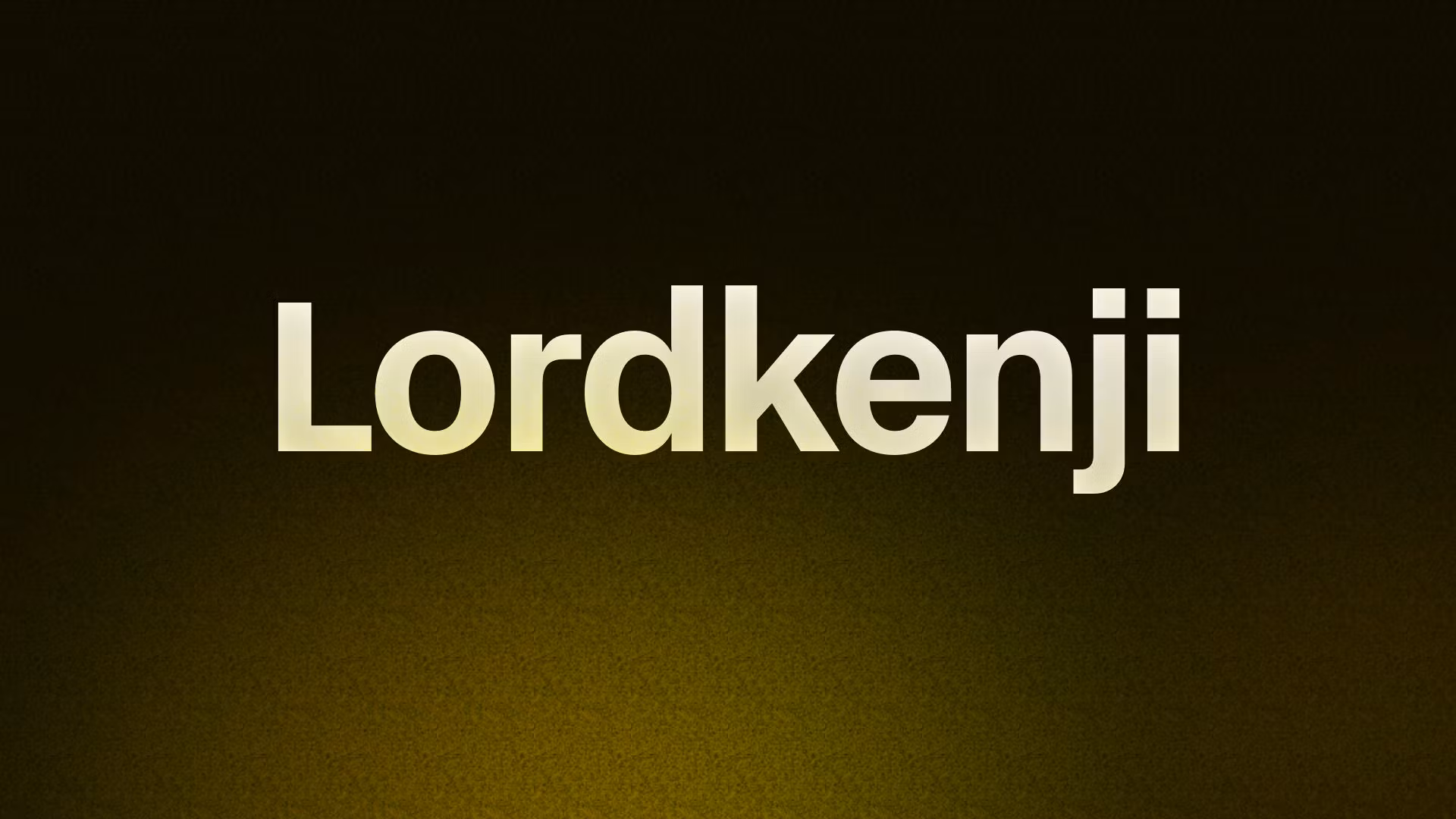 Lordkenji