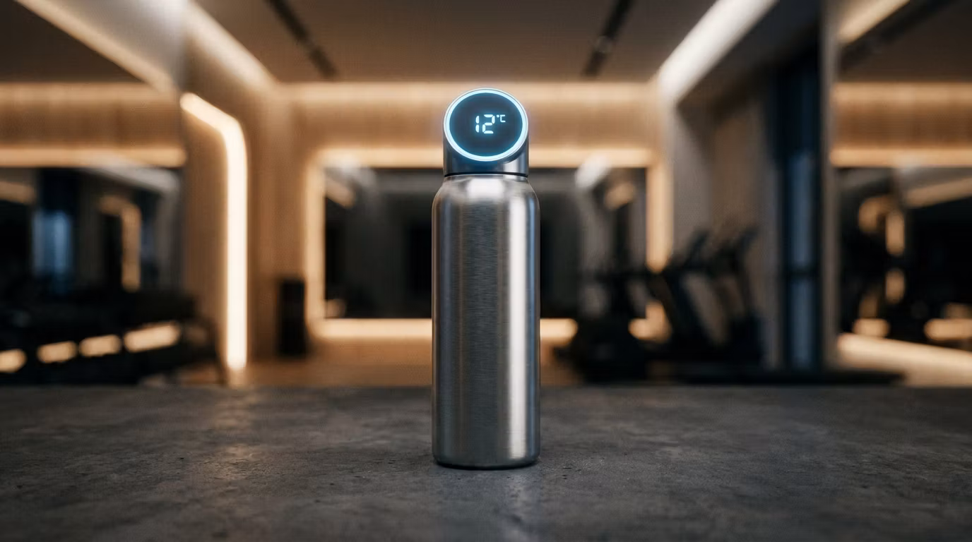 Smart LED Water Bottle (750ml)