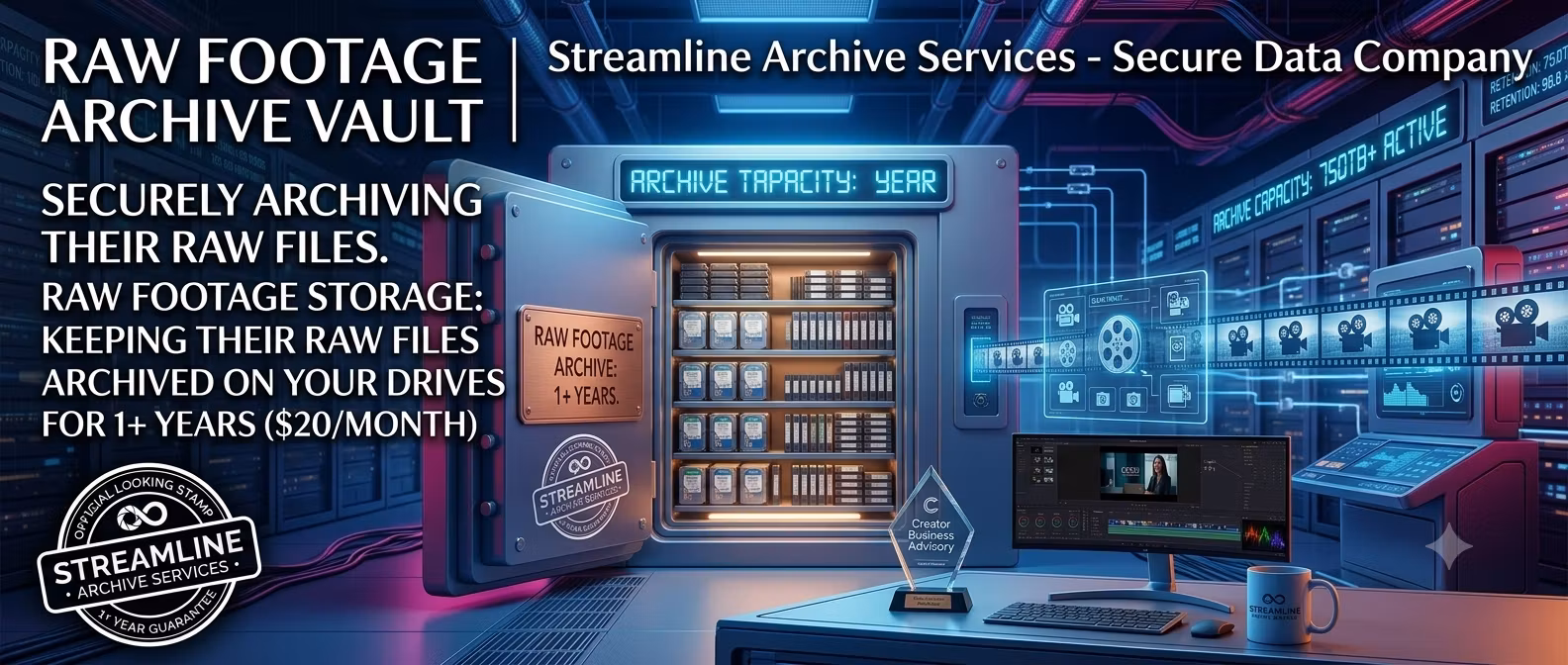 Raw Footage Storage