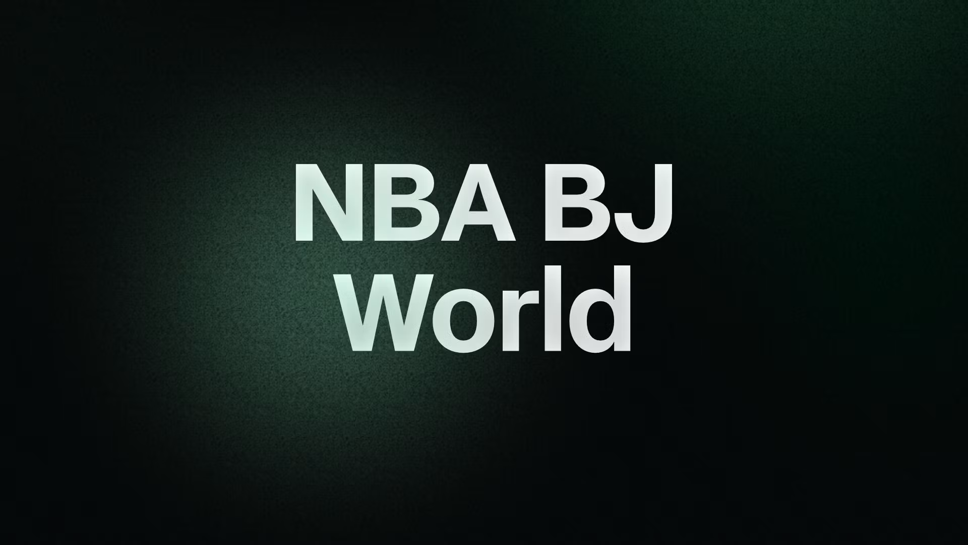 NBA BJ World