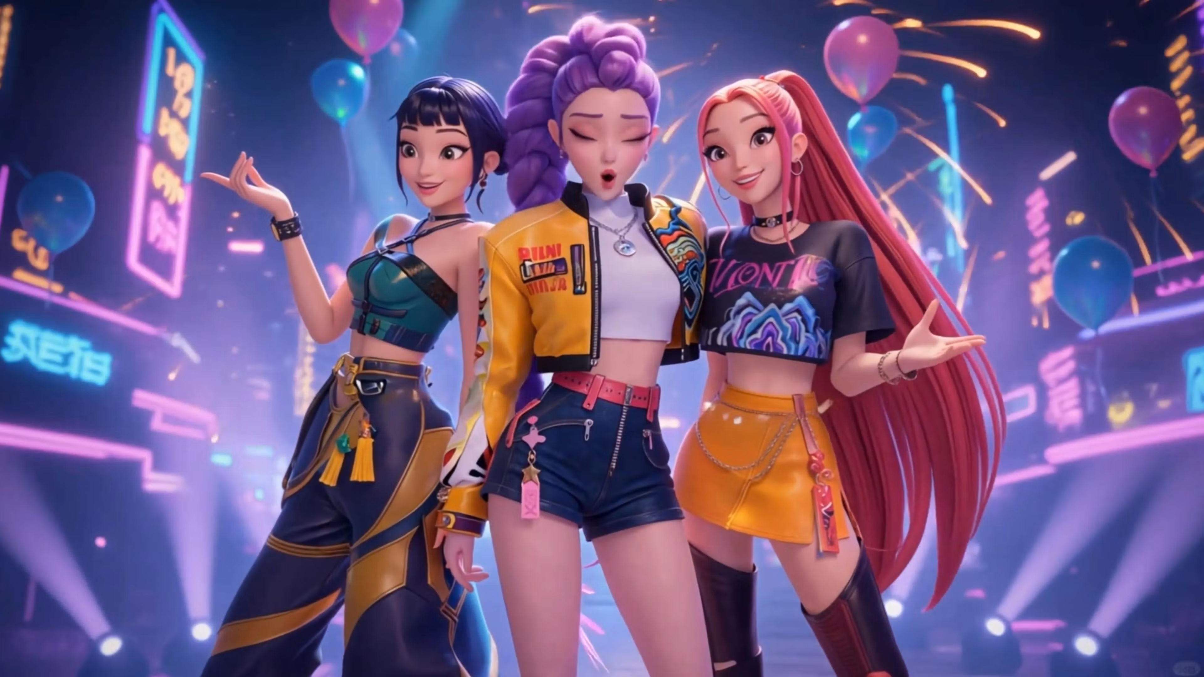 K-pop Demon Hunters Personalized Birthday Video | Custom Animated Gift for Kids