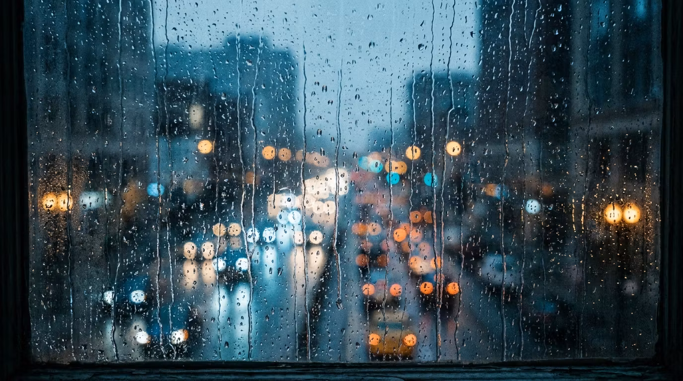 Rain & Raindrop Collection 雨滴雨景系列素材包