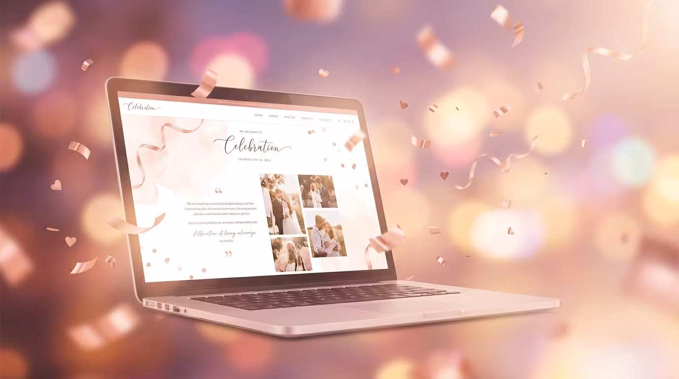 Custom Celebration Website