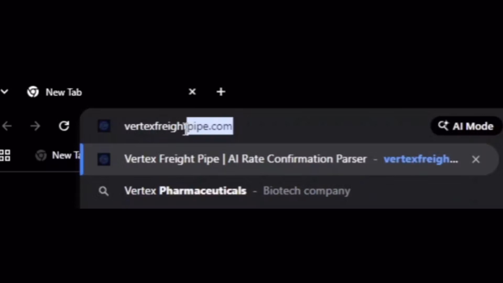 Vertex Freight Pipe Tier