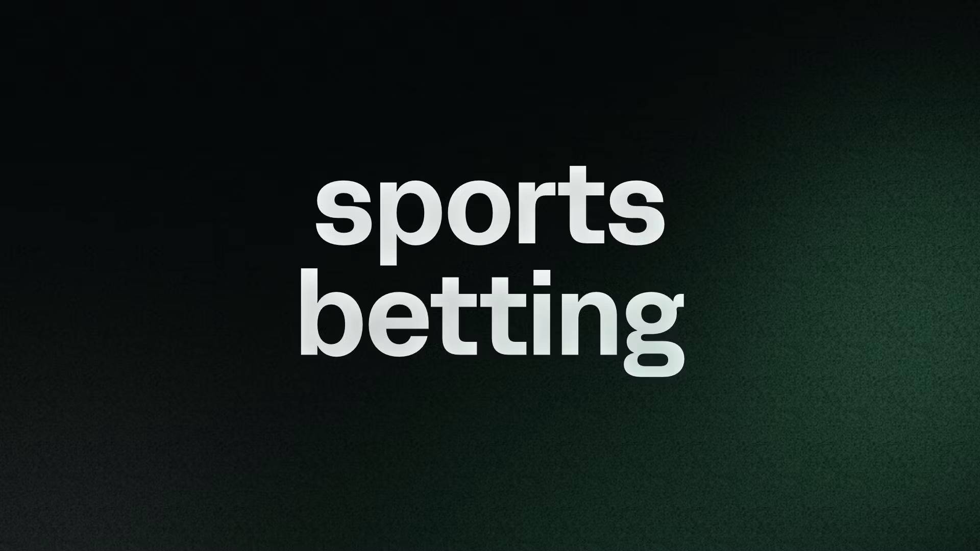 sports betting