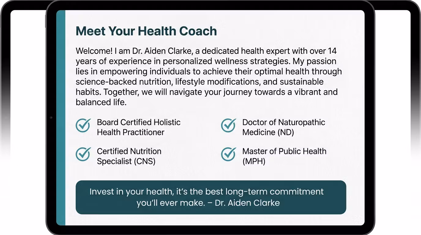 HEALTRACK ELITE GUIDE