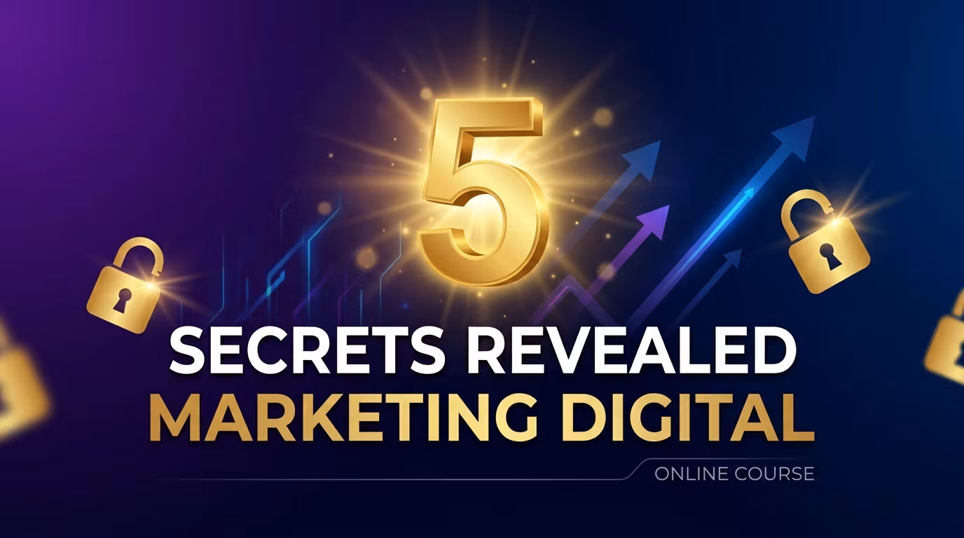 Mini-Curso Grátis: 5 Segredos do Marketing Digital
