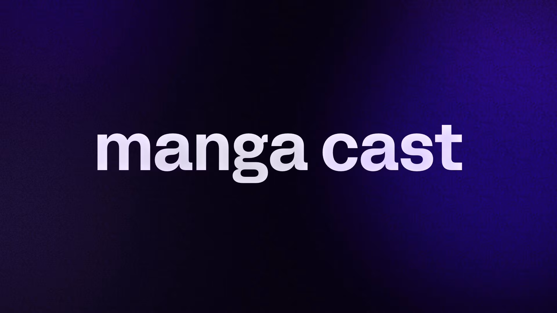 manga cast 