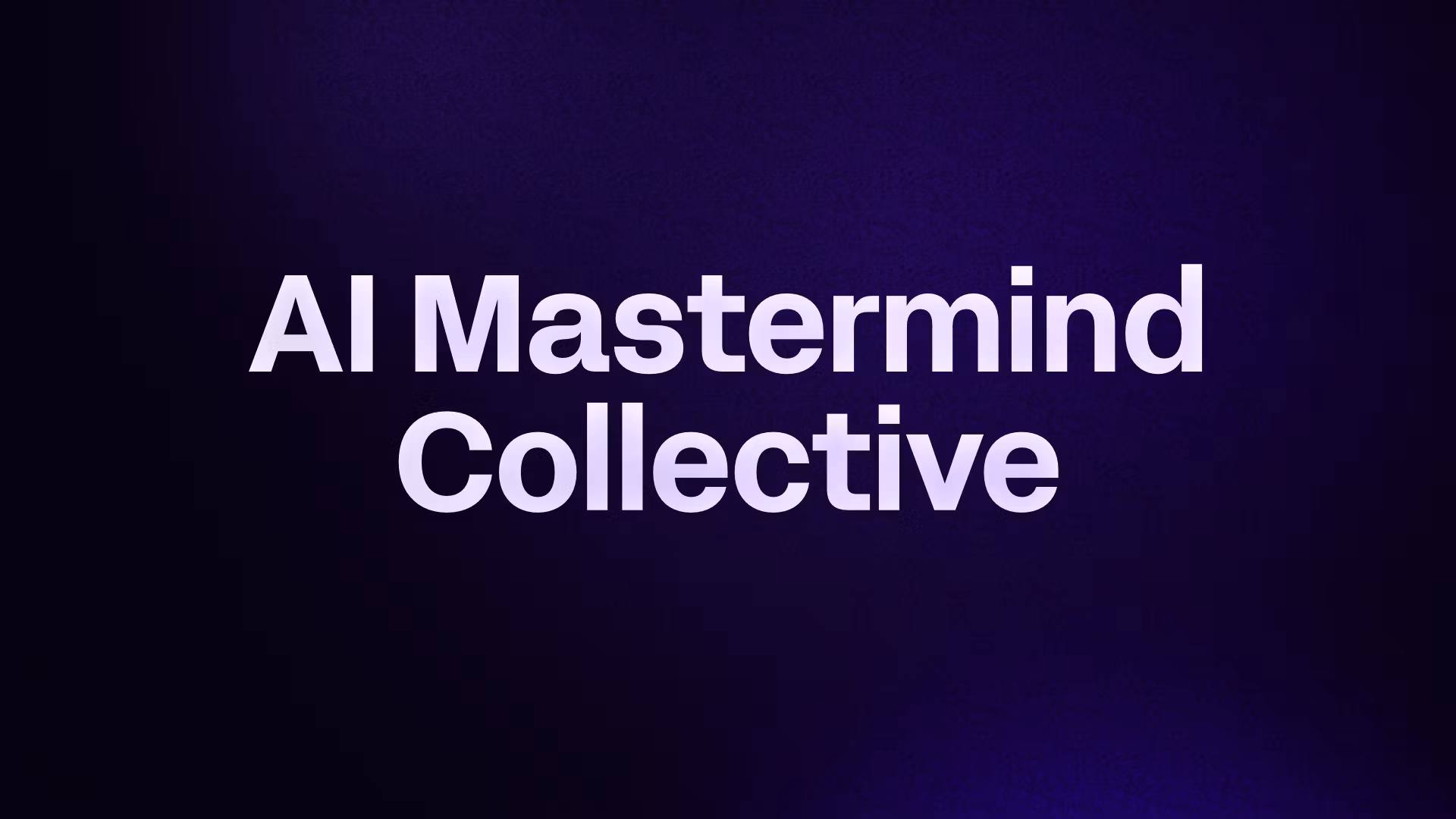 AI Mastermind: Niche Ops