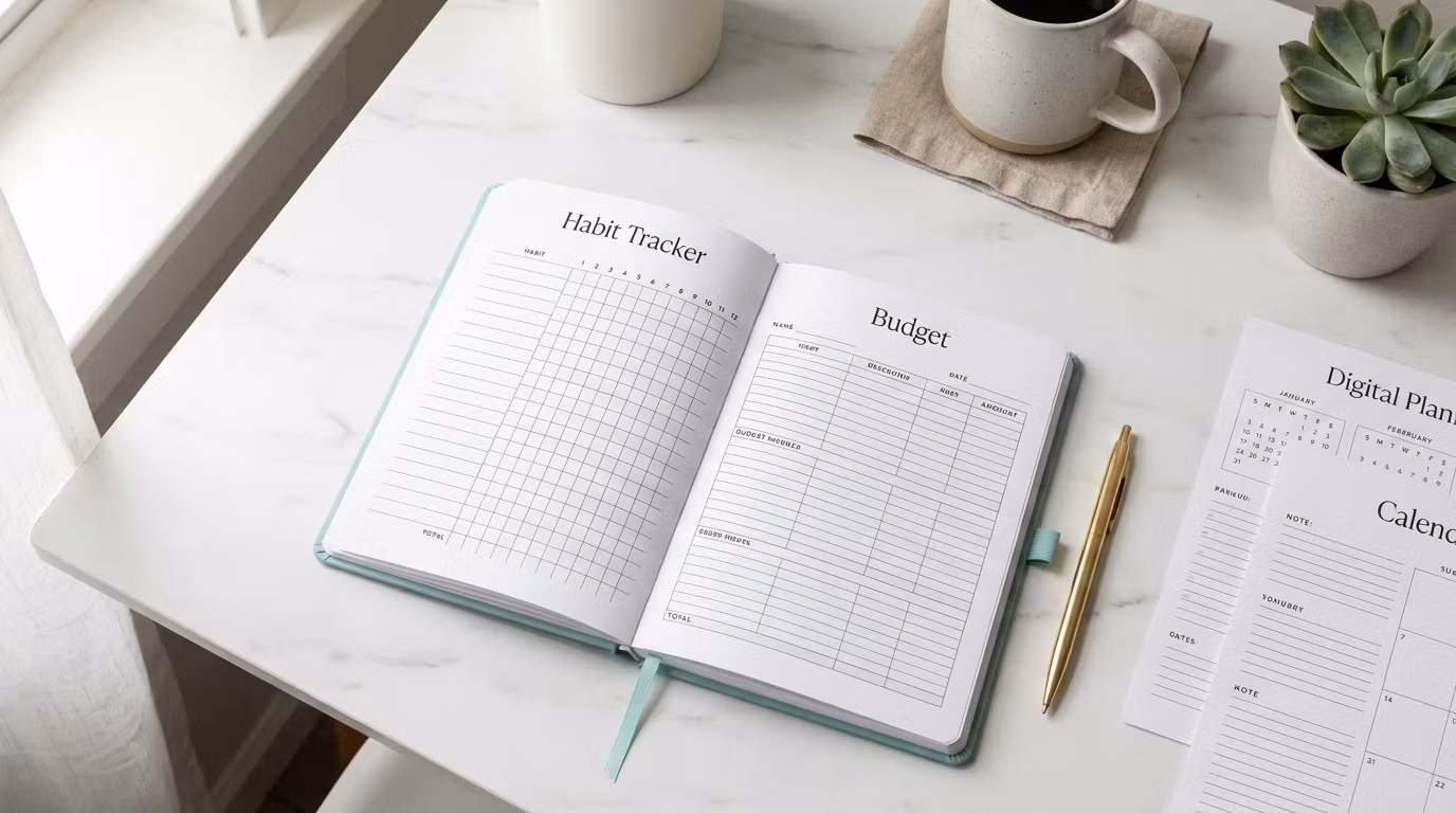 Digital Planners & Printables Bundle