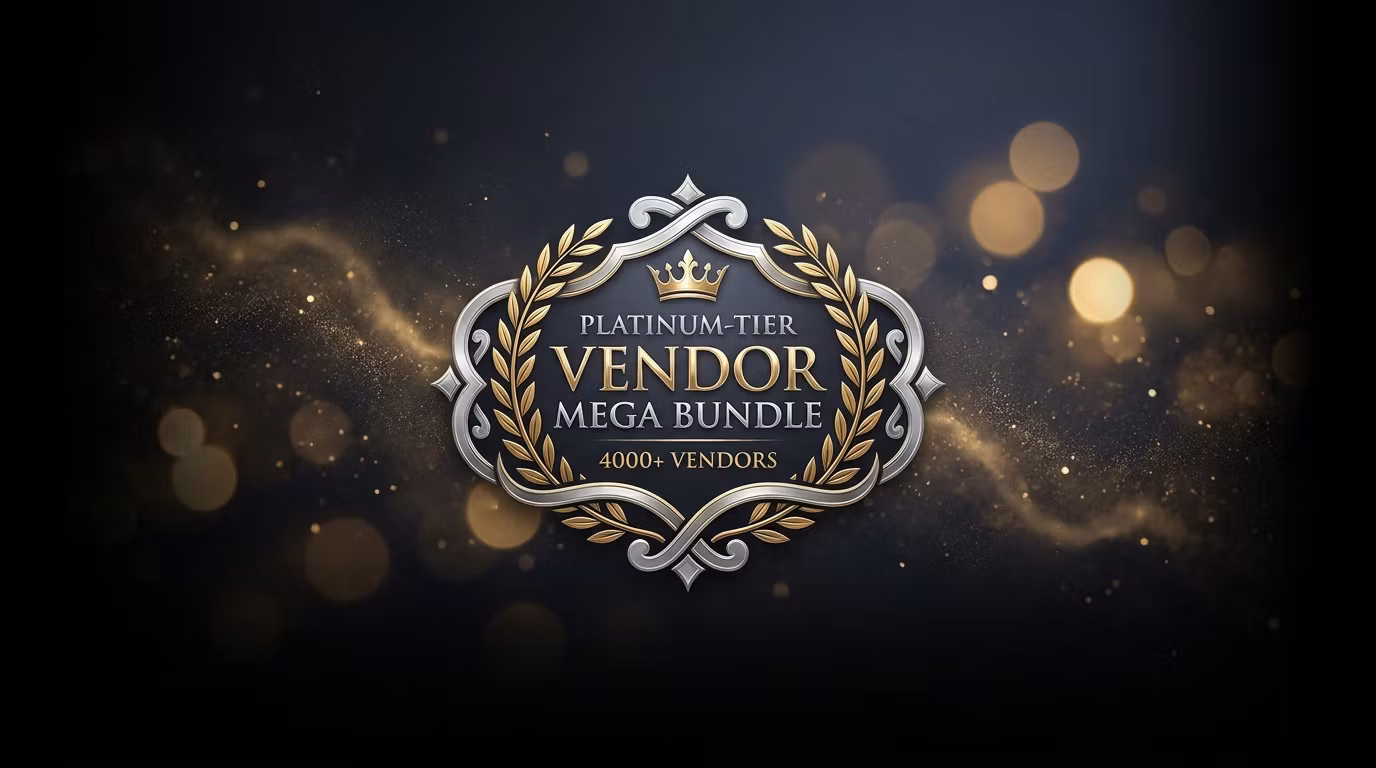 Platinum Bundle (4000+ Vendors & Reselling Guide)
