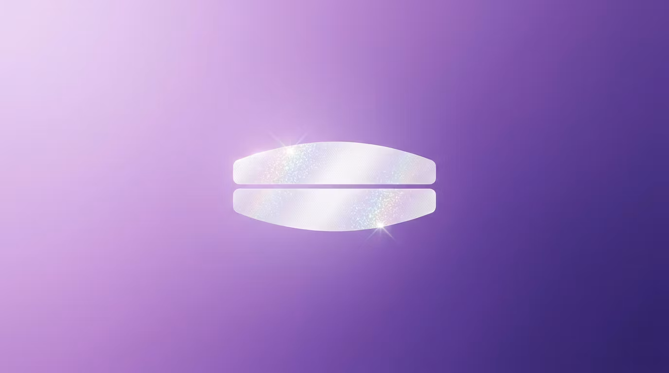 Tiras Blanqueadoras Moradas — Kit 14 Pares