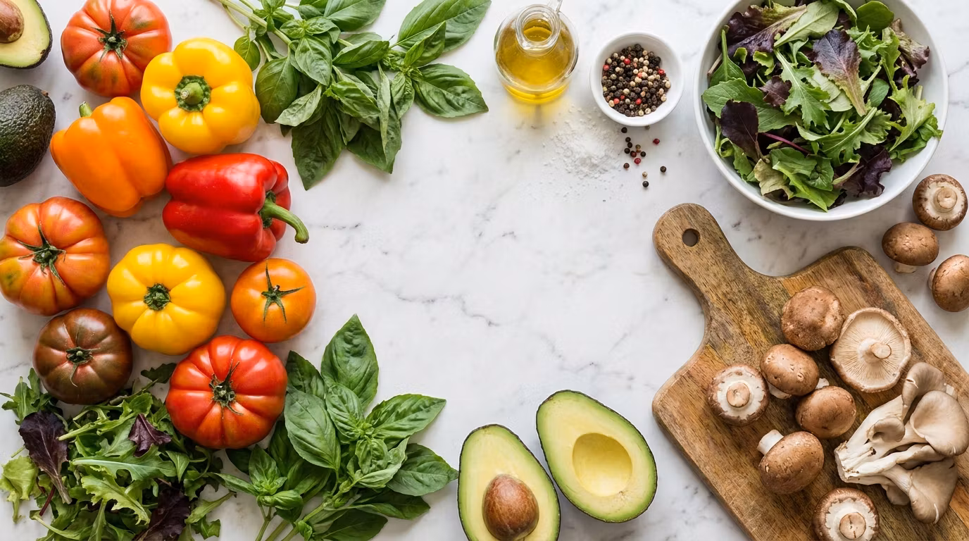 Vegetarisches Rezeptbuch-Paket