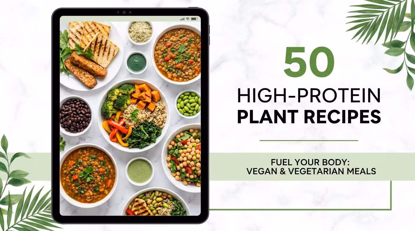 50 Recetas Proteicas Vegetales (E-Book)