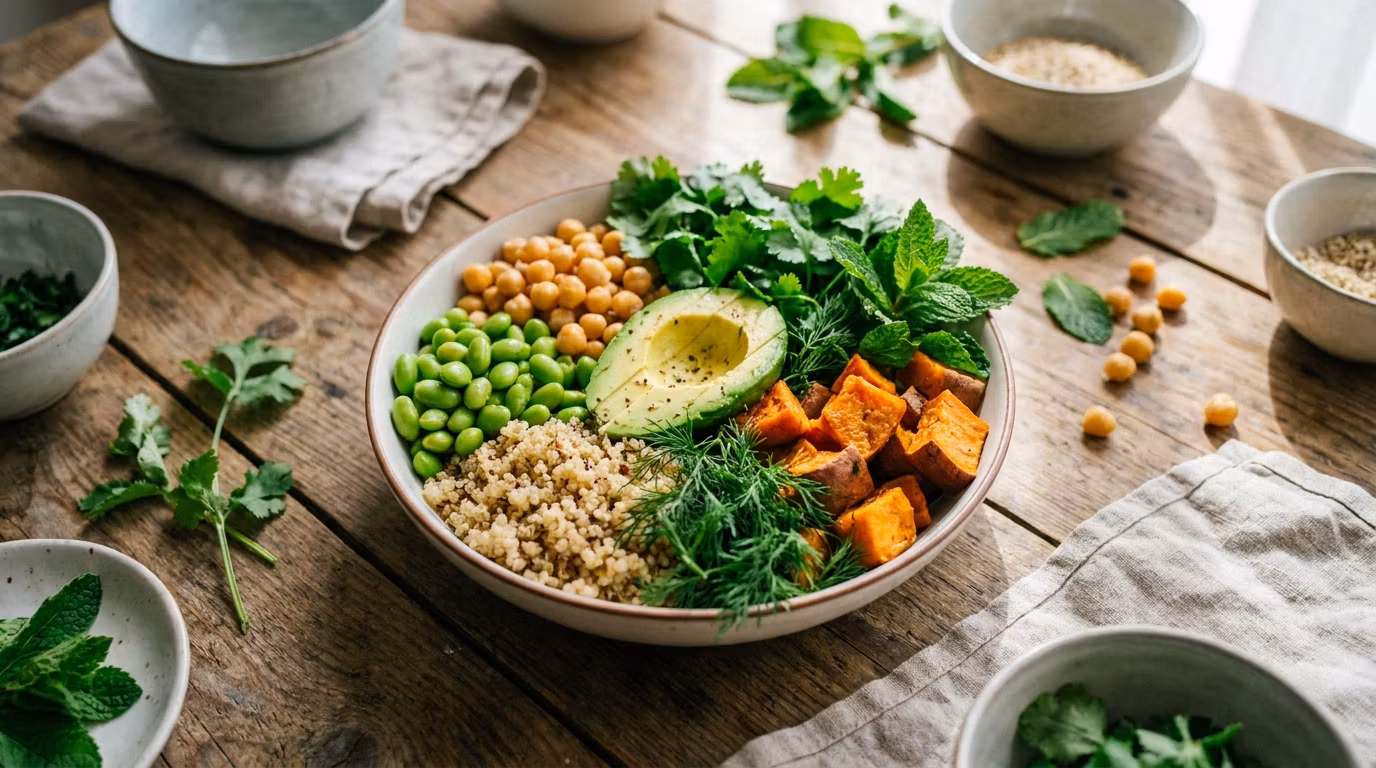 Recetas Proteicas Vegetales