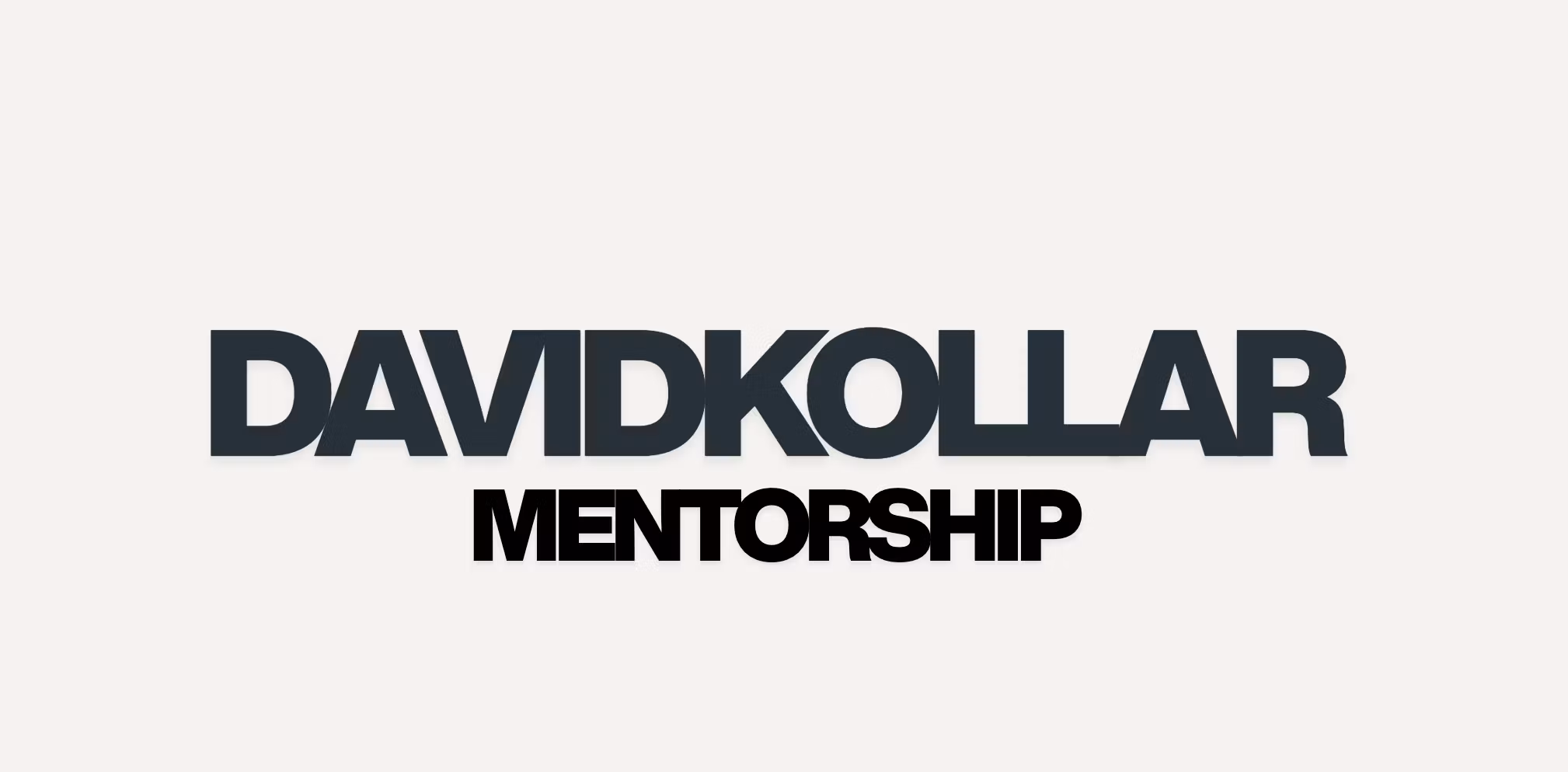 David Kollar Mentorship Program