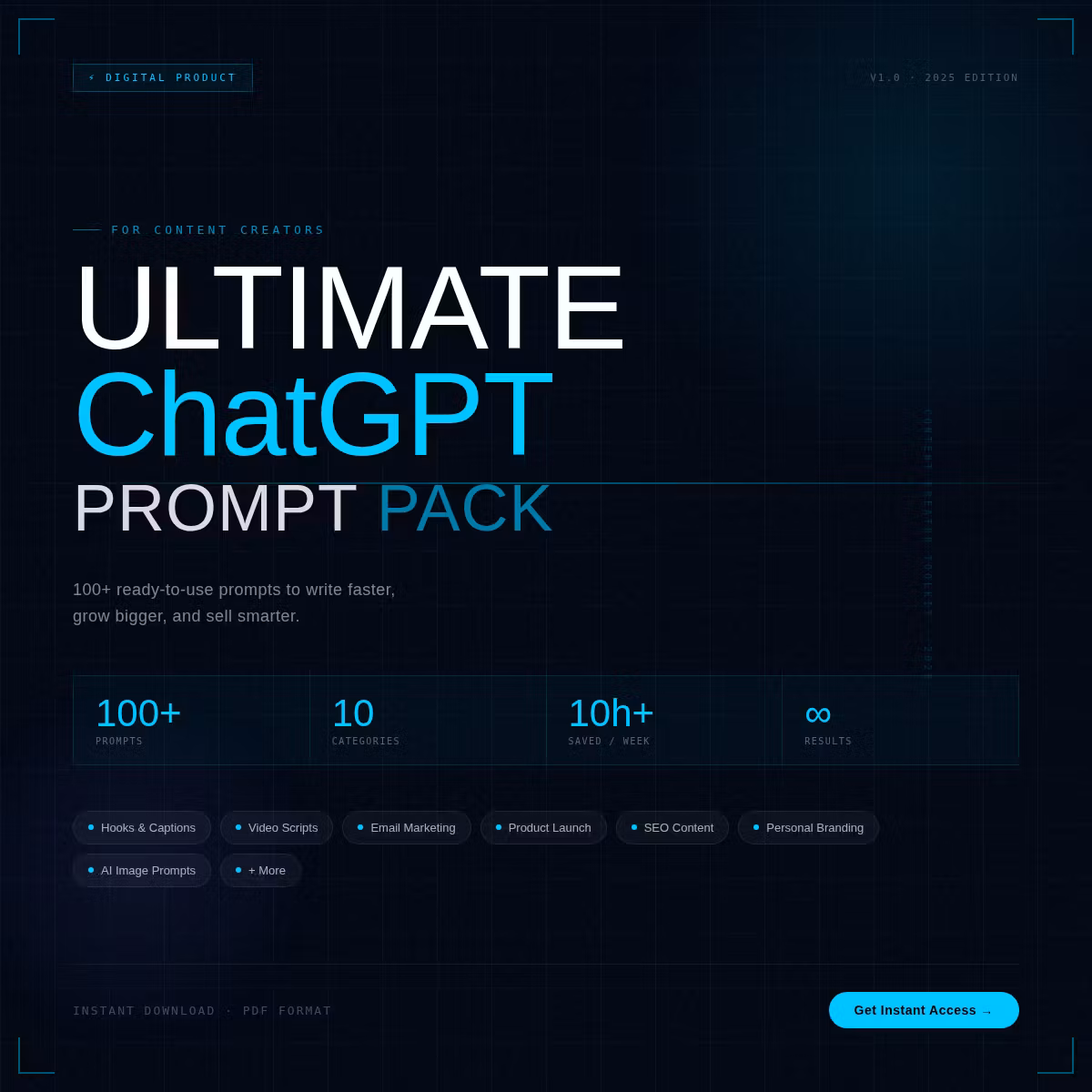 Ultimate ChatGPT Prompt Pack