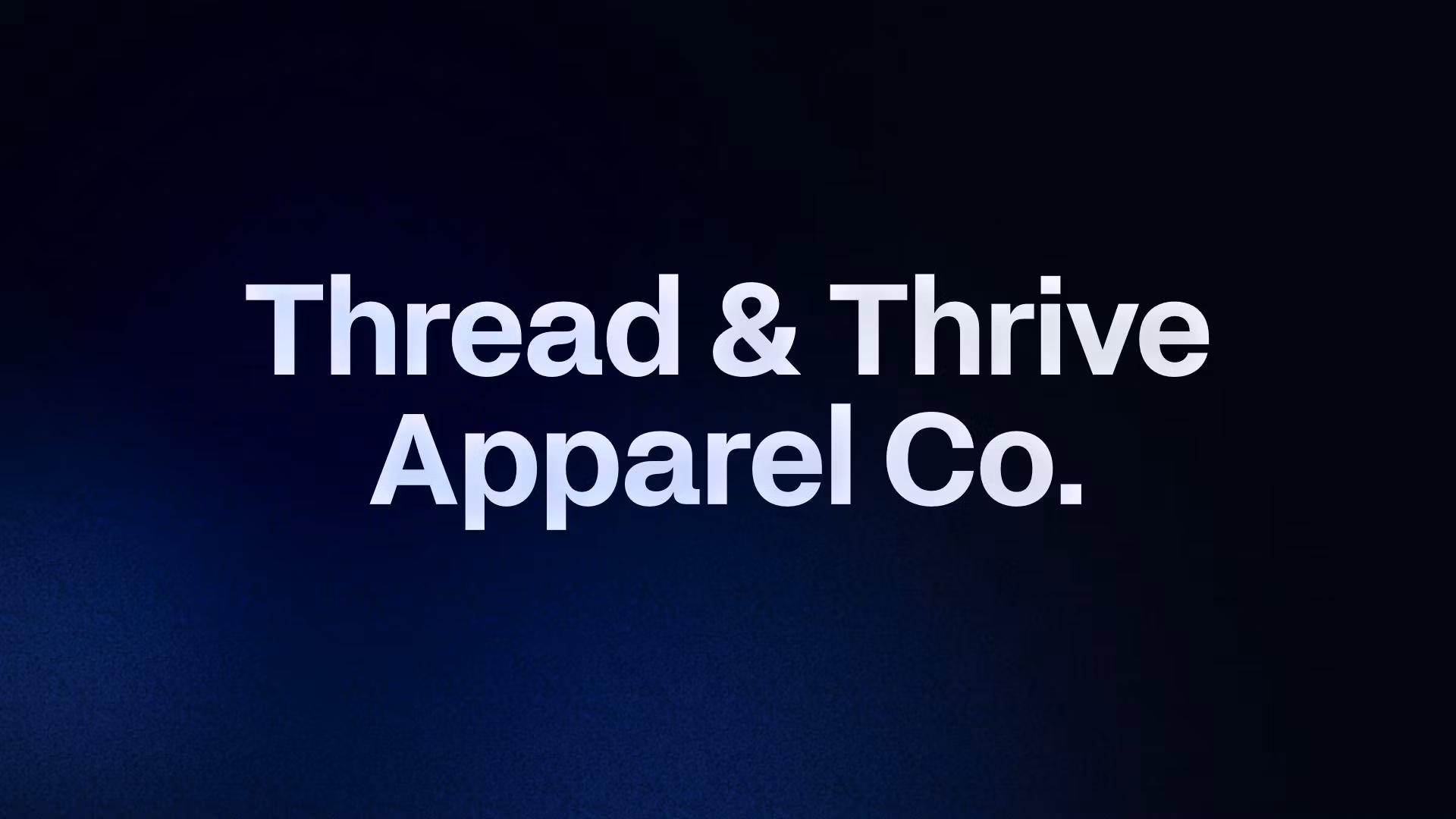 Thread & Thrive Apparel Co.