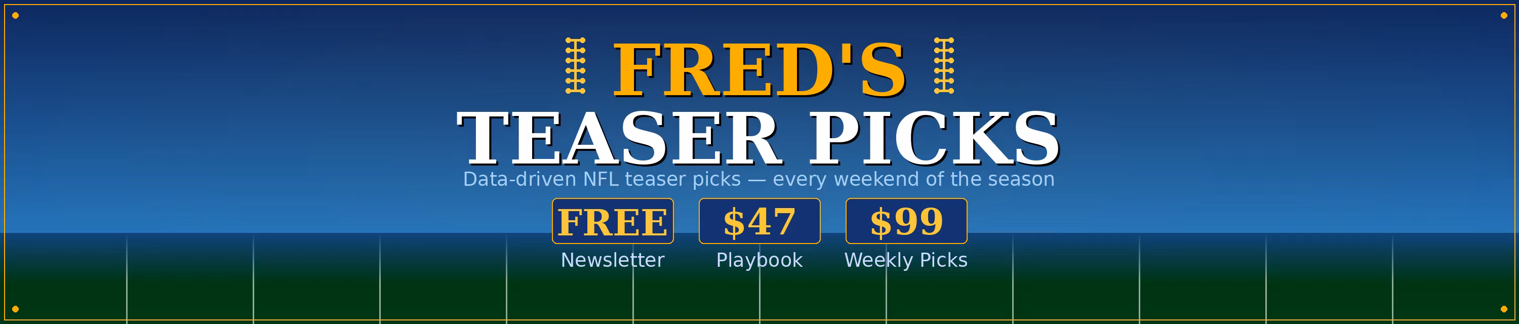Fred's Teaser Picks