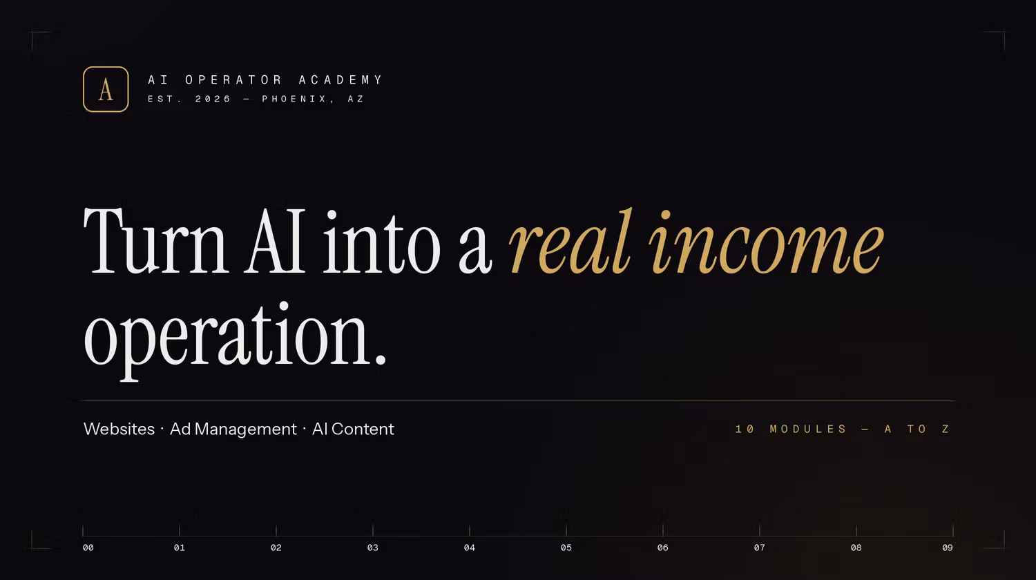 Ai Operator Academy
