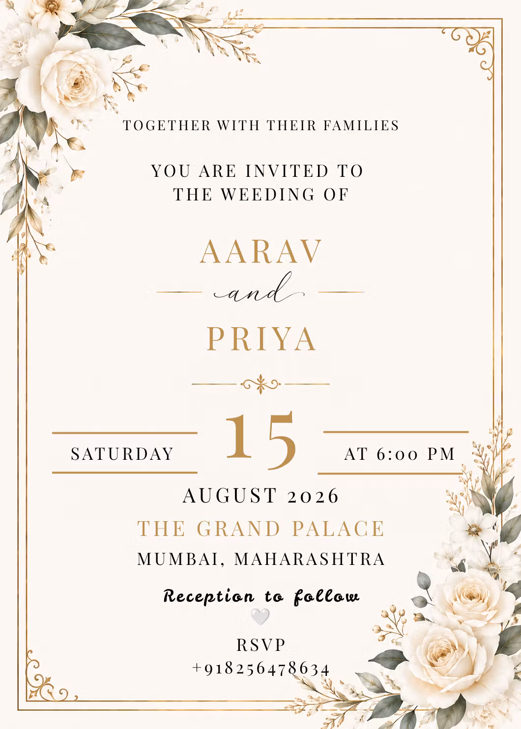 Weeding_Invitation Template